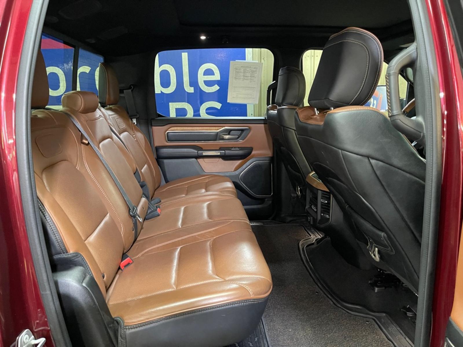 2019 MAROON RAM 1500 LONGHORN (1C6SRFKT3KN) with an 5.7L engine, Automatic transmission, located at 2525 S. Cushman, Fairbanks, AK, 99701, (907) 452-5707, 64.824036, -147.712311 - Photo#4