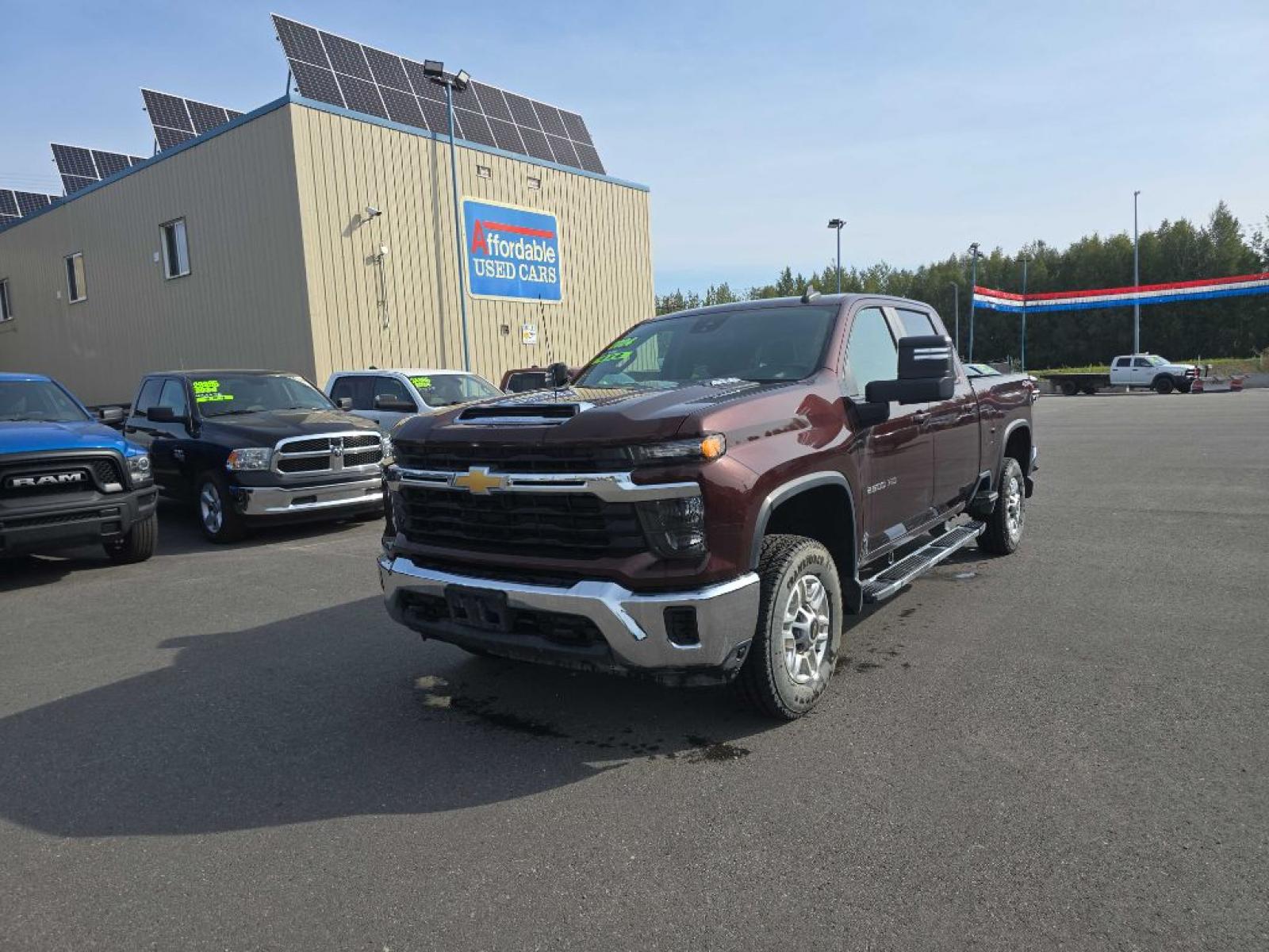 2024 BROWN CHEVROLET SILVERADO 2500 HEAVY DUTY LT (1GC4YNE71RF) with an 6.6L engine, Automatic transmission, located at 2525 S. Cushman, Fairbanks, AK, 99701, (907) 452-5707, 64.824036, -147.712311 - Photo#1