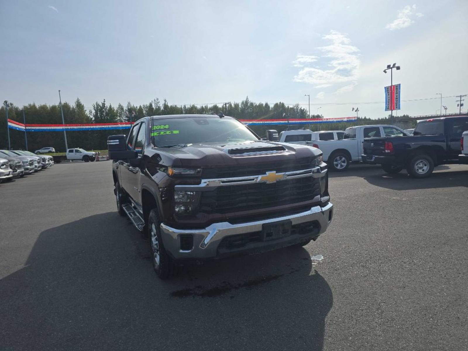 2024 BROWN CHEVROLET SILVERADO 2500 HEAVY DUTY LT (1GC4YNE71RF) with an 6.6L engine, Automatic transmission, located at 2525 S. Cushman, Fairbanks, AK, 99701, (907) 452-5707, 64.824036, -147.712311 - Photo#0
