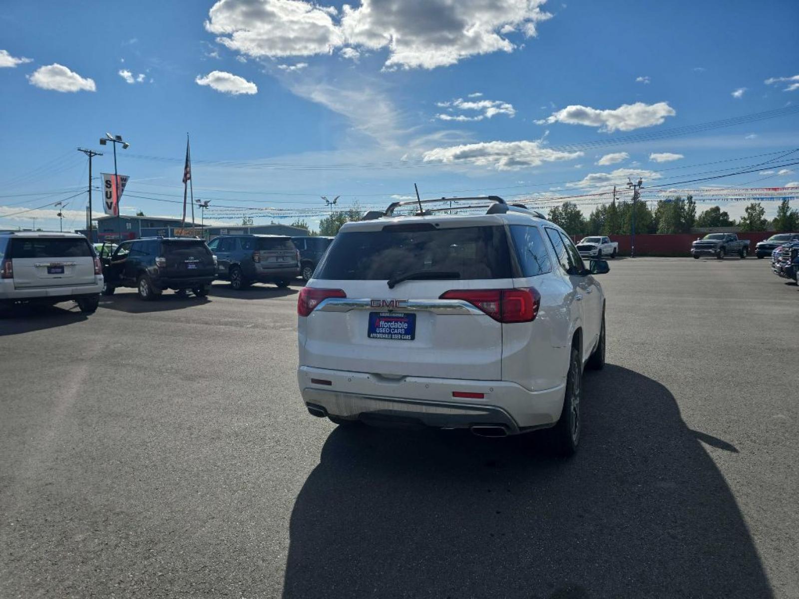 2019 WHITE GMC ACADIA DENALI DENALI (1GKKNXLS6KZ) with an 3.6L engine, Automatic transmission, located at 2525 S. Cushman, Fairbanks, AK, 99701, (907) 452-5707, 64.824036, -147.712311 - Photo#2