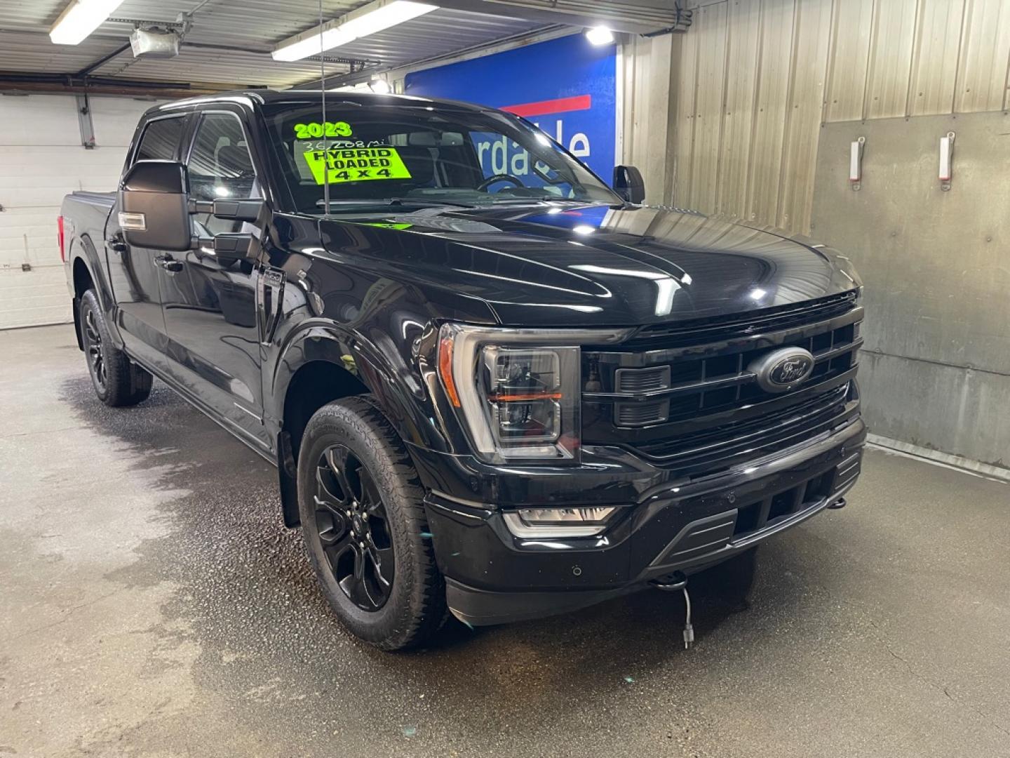 2023 BLACK FORD F150 LARIAT SUPERCREW (1FTFW1ED0PF) with an 3.5L engine, Automatic transmission, located at 2525 S. Cushman, Fairbanks, AK, 99701, (907) 452-5707, 64.824036, -147.712311- Photo#0