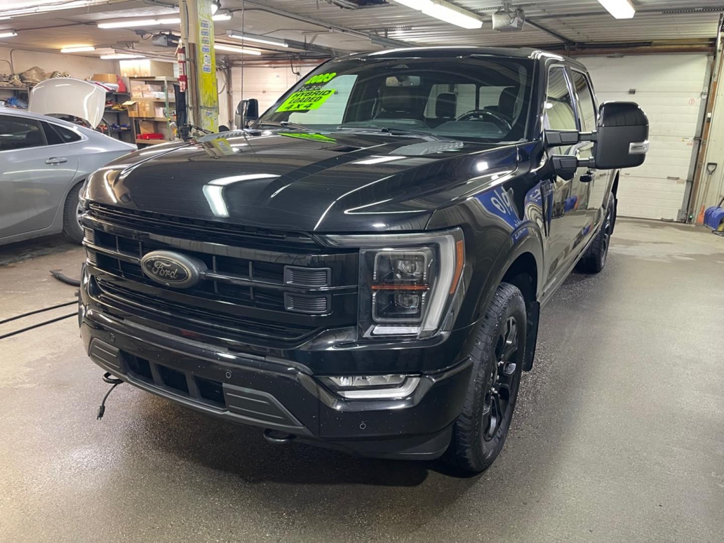 2023 BLACK FORD F150 LARIAT SUPERCREW (1FTFW1ED0PF) with an 3.5L engine, Automatic transmission, located at 2525 S. Cushman, Fairbanks, AK, 99701, (907) 452-5707, 64.824036, -147.712311- Photo#1