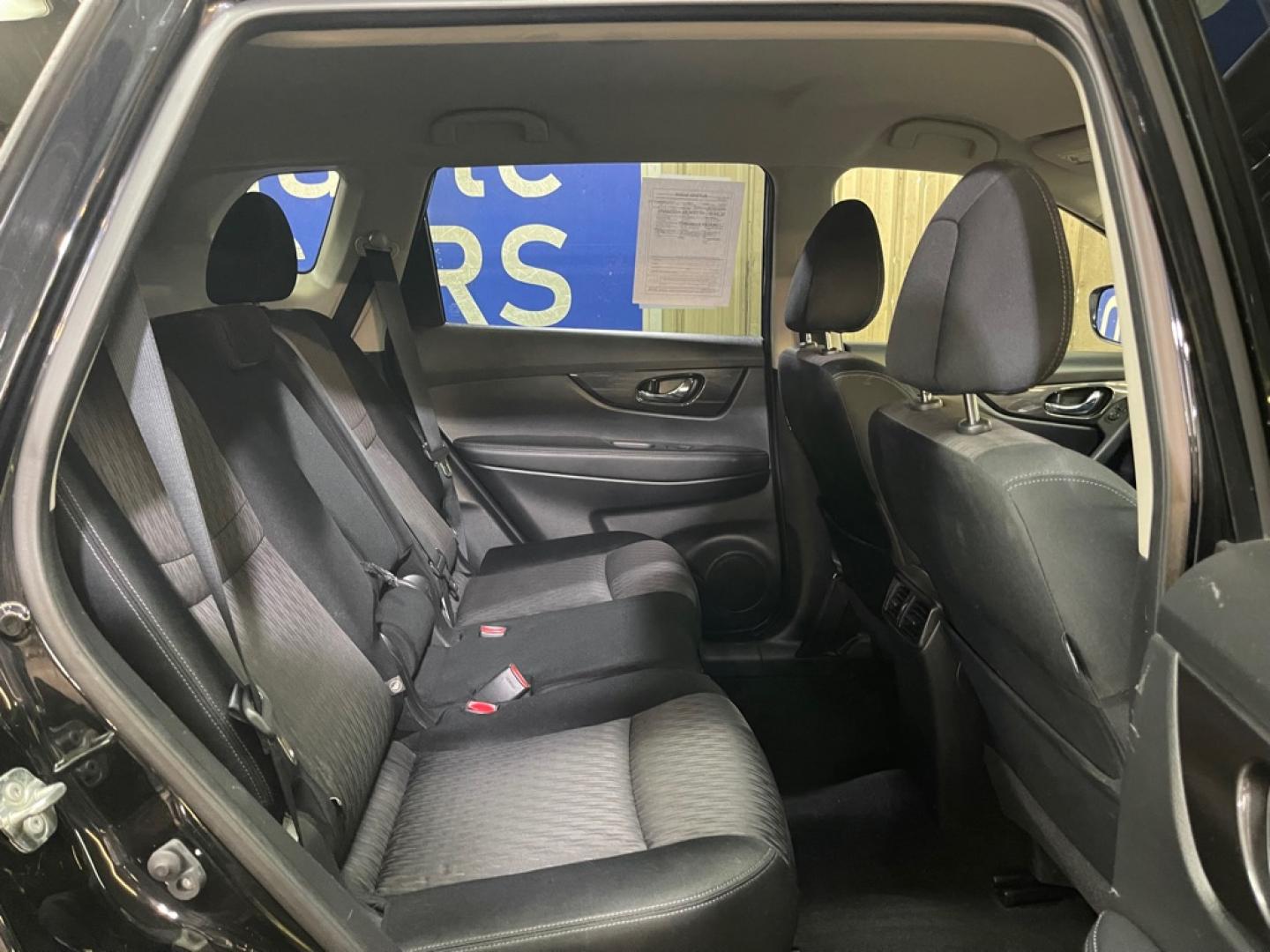 2018 BLACK NISSAN ROGUE S (JN8AT2MT5JW) with an 2.5L engine, Continuously Variable transmission, located at 2525 S. Cushman, Fairbanks, AK, 99701, (907) 452-5707, 64.824036, -147.712311- Photo#4