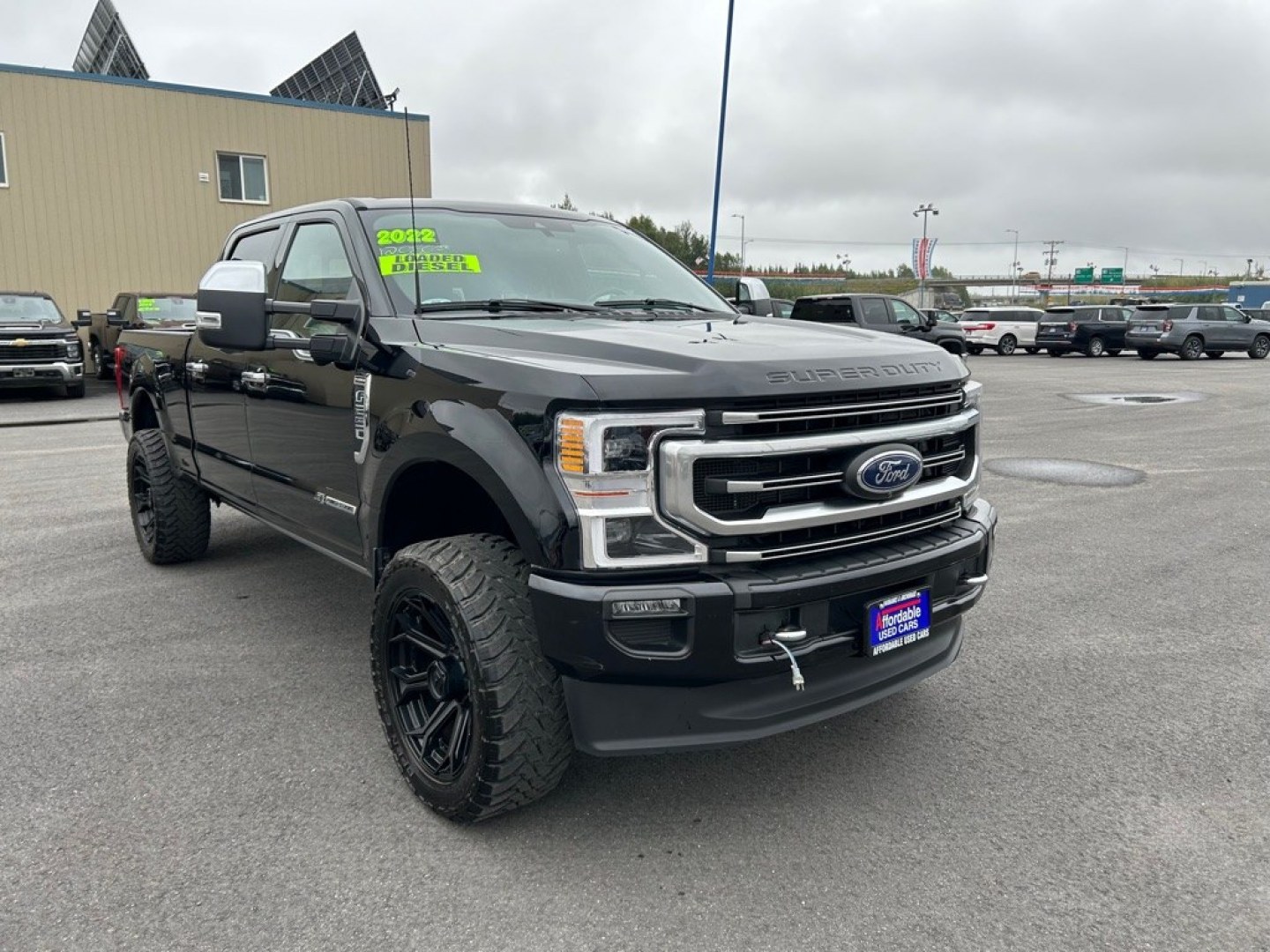 2022 BLACK FORD F250 SUPER DUTY (1FT8W2BT5NE) with an 6.7L engine, Automatic transmission, located at 2525 S. Cushman, Fairbanks, AK, 99701, (907) 452-5707, 64.824036, -147.712311- Photo#1