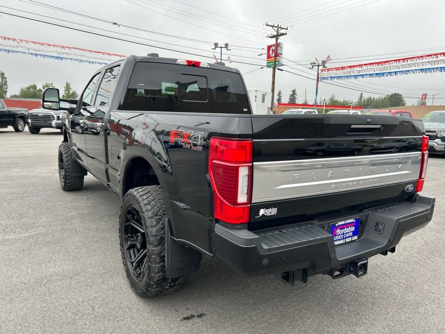 2022 BLACK FORD F250 SUPER DUTY (1FT8W2BT5NE) with an 6.7L engine, Automatic transmission, located at 2525 S. Cushman, Fairbanks, AK, 99701, (907) 452-5707, 64.824036, -147.712311- Photo#3