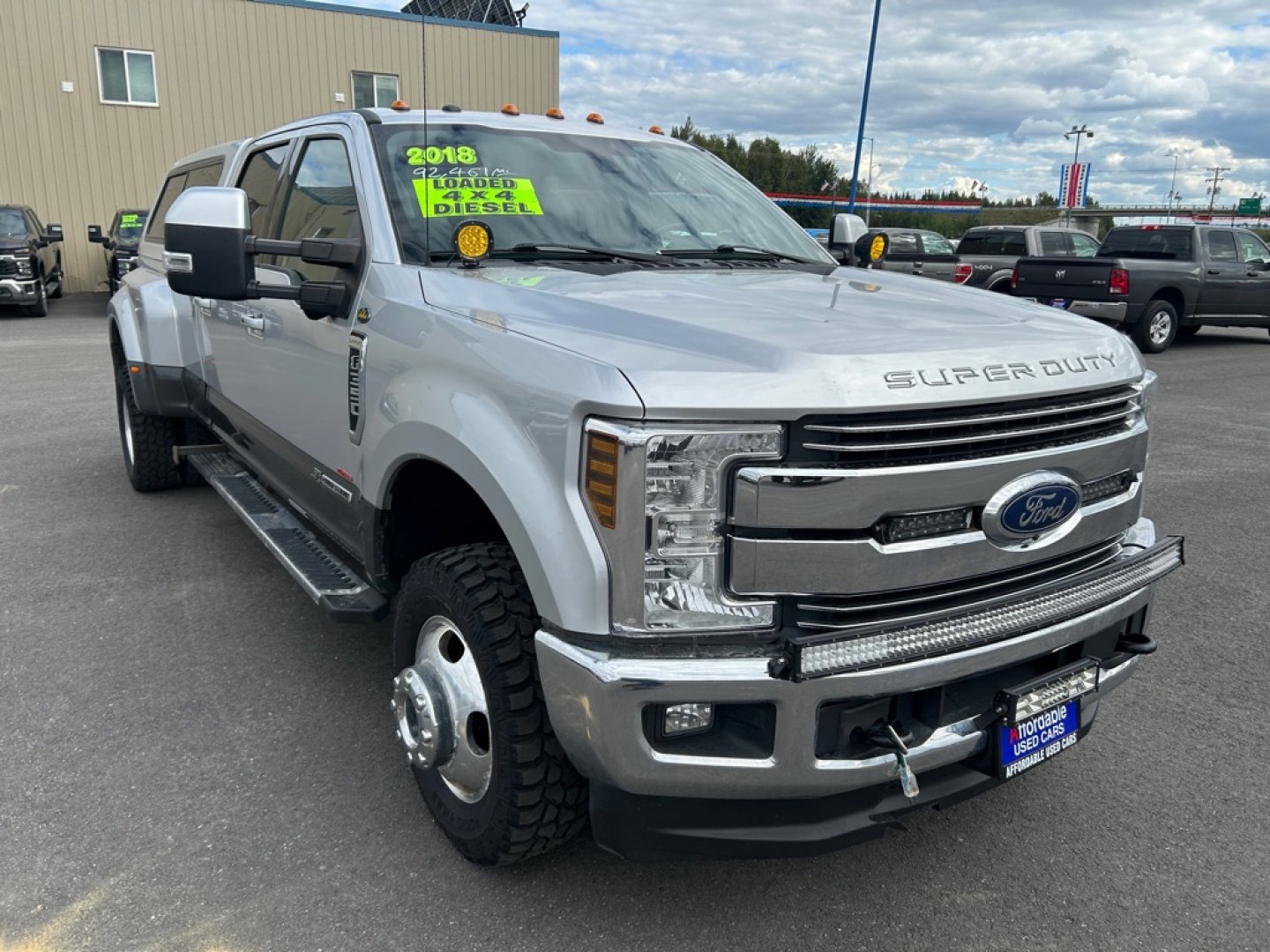 2018 SILVER FORD F350 SUPER DUTY (1FT8W3DT4JE) with an 6.7L engine, Automatic transmission, located at 2525 S. Cushman, Fairbanks, AK, 99701, (907) 452-5707, 64.824036, -147.712311- Photo#1