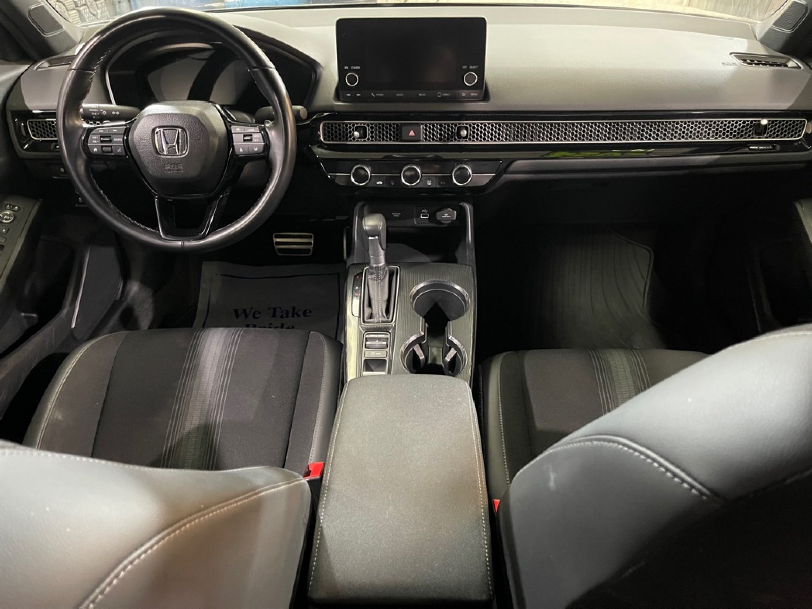 2024 GREY HONDA CIVIC SPORT (2HGFE2F54RH) with an 2.0L engine, Continuously Variable transmission, located at 2525 S. Cushman, Fairbanks, AK, 99701, (907) 452-5707, 64.824036, -147.712311 - Photo#5