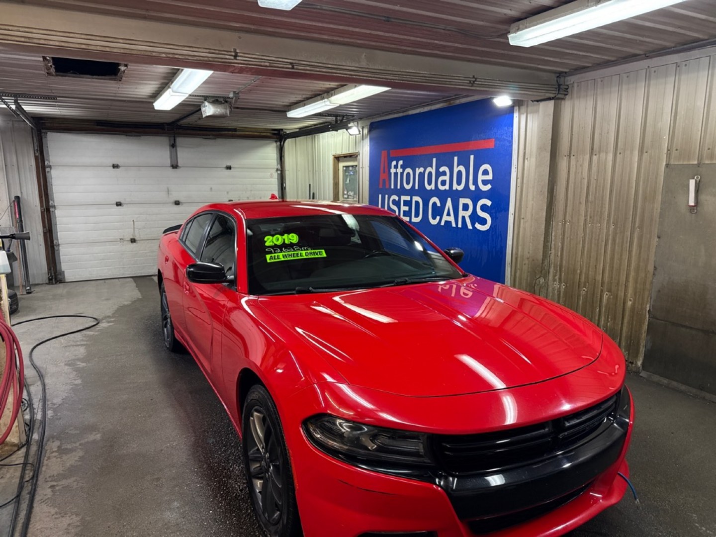 2019 RED DODGE CHARGER AWD SXT (2C3CDXJG4KH) with an 3.6L engine, Automatic transmission, located at 2525 S. Cushman, Fairbanks, AK, 99701, (907) 452-5707, 64.824036, -147.712311- Photo#0