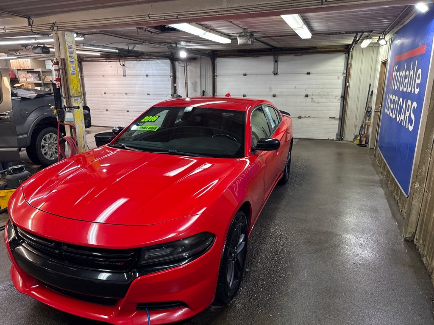 2019 RED DODGE CHARGER AWD SXT (2C3CDXJG4KH) with an 3.6L engine, Automatic transmission, located at 2525 S. Cushman, Fairbanks, AK, 99701, (907) 452-5707, 64.824036, -147.712311- Photo#1