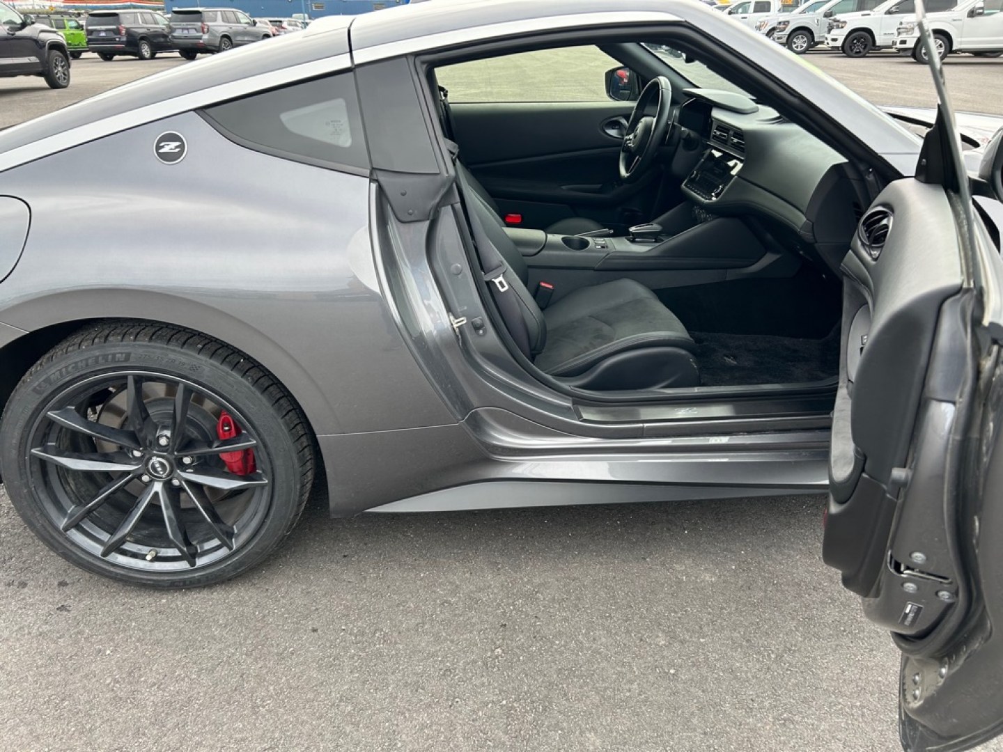 2023 GRAY NISSAN Z PERFORMANCE (JN1BZ4BH0PM) with an 3.0L engine, Automatic transmission, located at 2525 S. Cushman, Fairbanks, AK, 99701, (907) 452-5707, 64.824036, -147.712311- Photo#4
