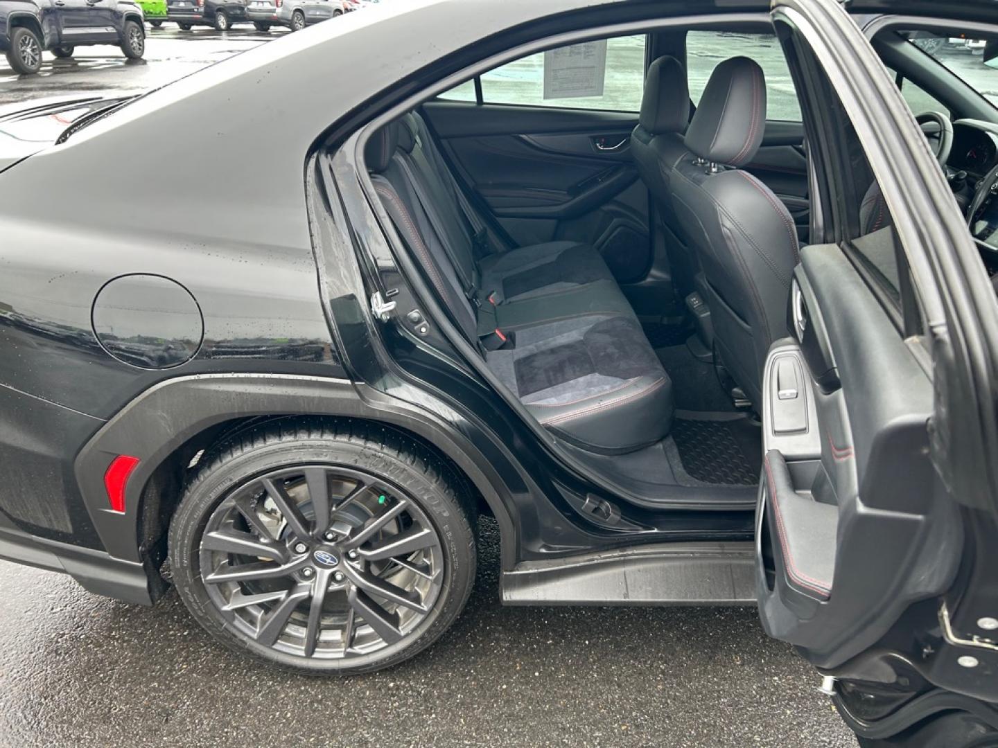 2023 BLACK SUBARU WRX LIMITED LIMITED (JF1VBAL6XP9) with an 2.4L engine, 6-Speed Manual transmission, located at 2525 S. Cushman, Fairbanks, AK, 99701, (907) 452-5707, 64.824036, -147.712311- Photo#5