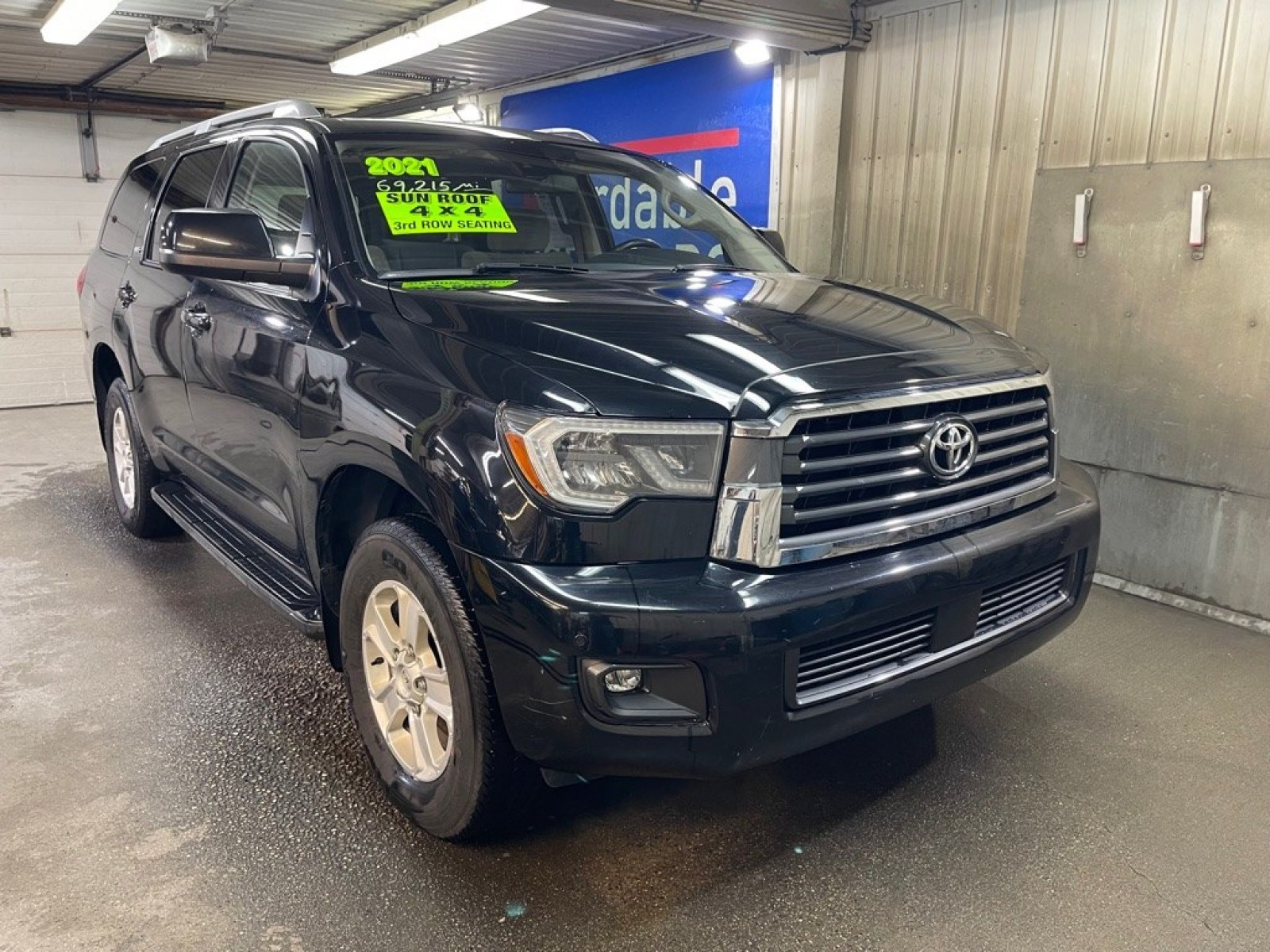 2021 GREY TOYOTA SEQUOIA SR5 (5TDAY5B1XMS) with an 5.7L engine, Automatic transmission, located at 2525 S. Cushman, Fairbanks, AK, 99701, (907) 452-5707, 64.824036, -147.712311 - Photo#0