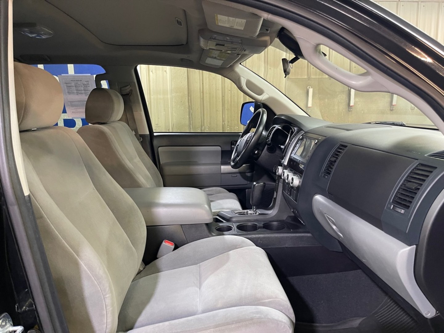 2021 BLACK TOYOTA SEQUOIA SR5 (5TDAY5B1XMS) with an 5.7L engine, Automatic transmission, located at 2525 S. Cushman, Fairbanks, AK, 99701, (907) 452-5707, 64.824036, -147.712311- Photo#3