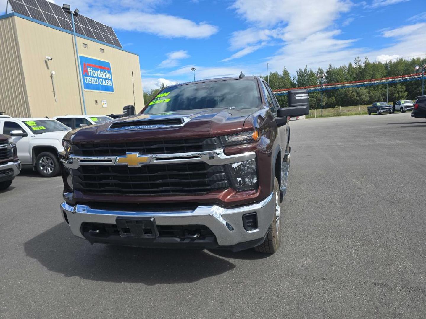 2024 BROWN CHEVROLET SILVERADO 2500 HEAVY DUTY LT (1GC4YNE75RF) with an 6.6L engine, Automatic transmission, located at 2525 S. Cushman, Fairbanks, AK, 99701, (907) 452-5707, 64.824036, -147.712311- Photo#1