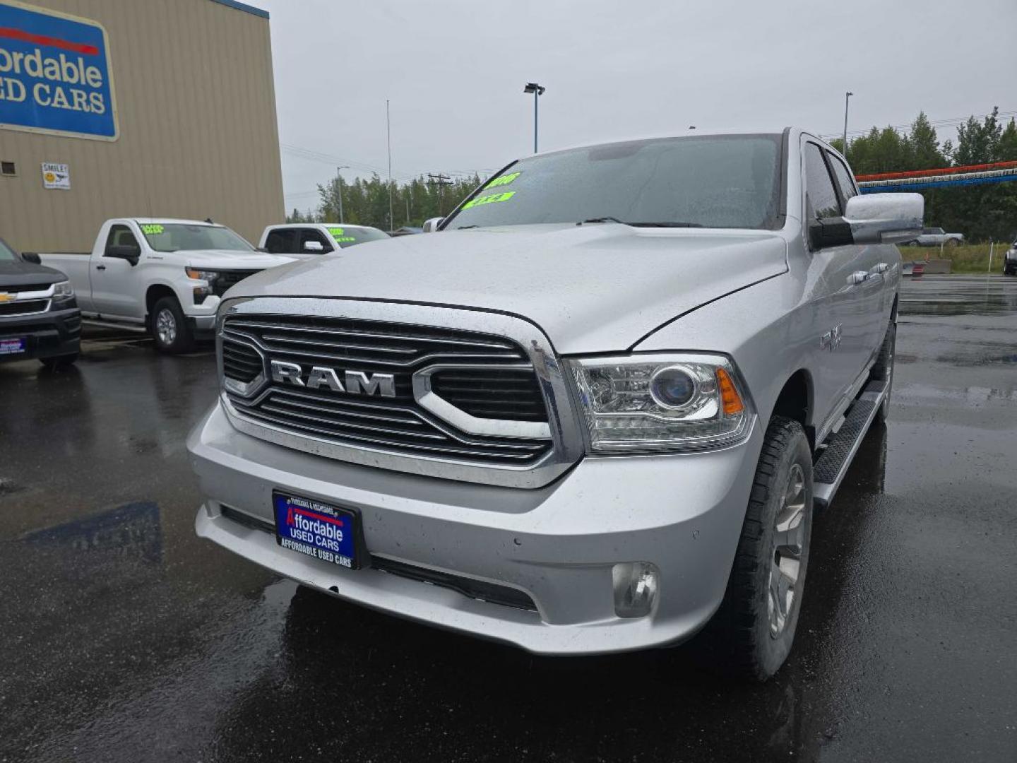 2016 SILVER RAM 1500 LONGHORN (1C6RR7WT0GS) with an 5.7L engine, Automatic transmission, located at 2525 S. Cushman, Fairbanks, AK, 99701, (907) 452-5707, 64.824036, -147.712311- Photo#0