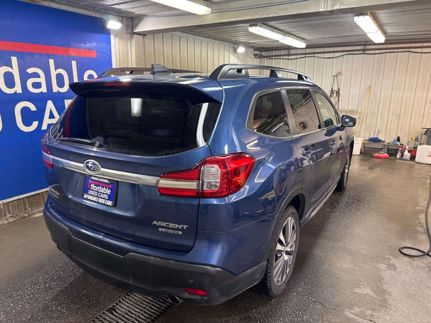 2022 BLUE SUBARU ASCENT LIMITED (4S4WMALD9N3) with an 2.4L engine, Continuously Variable transmission, located at 2525 S. Cushman, Fairbanks, AK, 99701, (907) 452-5707, 64.824036, -147.712311- Photo#3