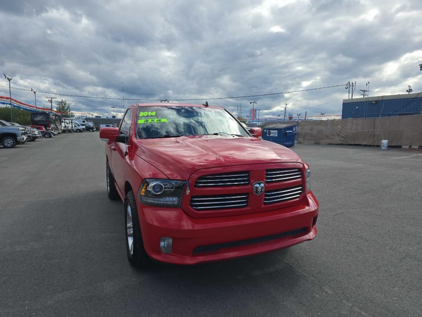 2014 RED RAM 1500 SPORT (3C6JR7CTXEG) with an 5.7L engine, Automatic transmission, located at 2525 S. Cushman, Fairbanks, AK, 99701, (907) 452-5707, 64.824036, -147.712311- Photo#0