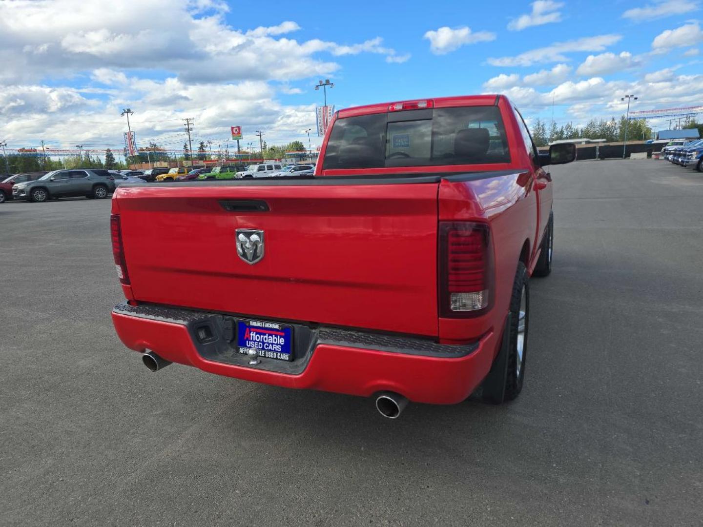 2014 RED RAM 1500 SPORT (3C6JR7CTXEG) with an 5.7L engine, Automatic transmission, located at 2525 S. Cushman, Fairbanks, AK, 99701, (907) 452-5707, 64.824036, -147.712311- Photo#1