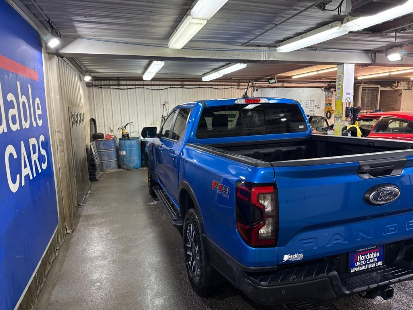 2024 BLUE FORD RANGER LARIAT (1FTER4KPXRL) with an 2.7L engine, Automatic transmission, located at 2525 S. Cushman, Fairbanks, AK, 99701, (907) 452-5707, 64.824036, -147.712311- Photo#2