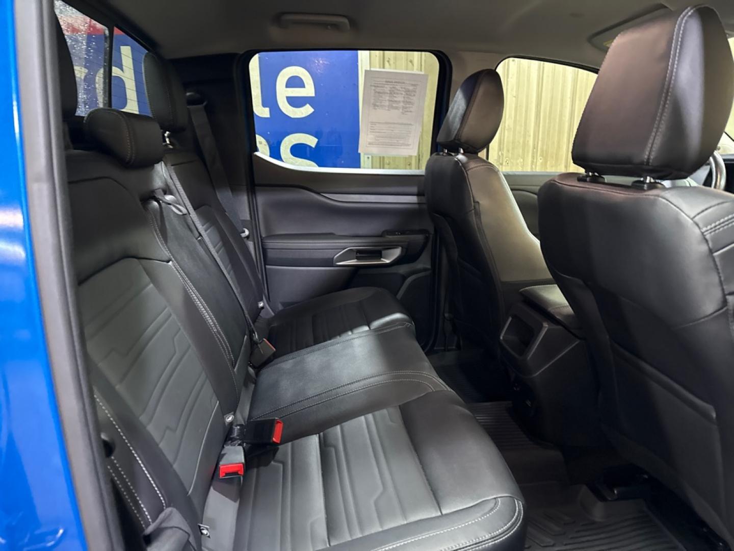 2024 BLUE FORD RANGER LARIAT (1FTER4KPXRL) with an 2.7L engine, Automatic transmission, located at 2525 S. Cushman, Fairbanks, AK, 99701, (907) 452-5707, 64.824036, -147.712311- Photo#4