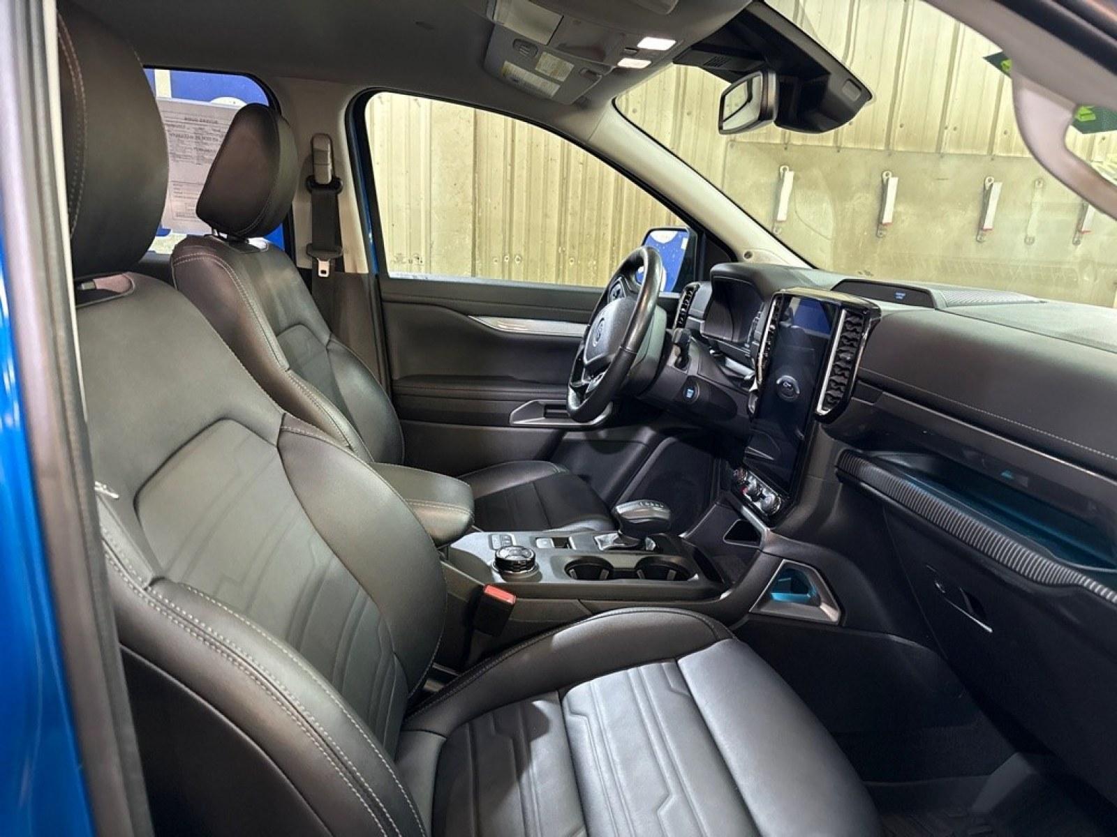 2024 BLUE FORD RANGER LARIAT (1FTER4KPXRL) with an 2.7L engine, Automatic transmission, located at 2525 S. Cushman, Fairbanks, AK, 99701, (907) 452-5707, 64.824036, -147.712311 - Photo#5