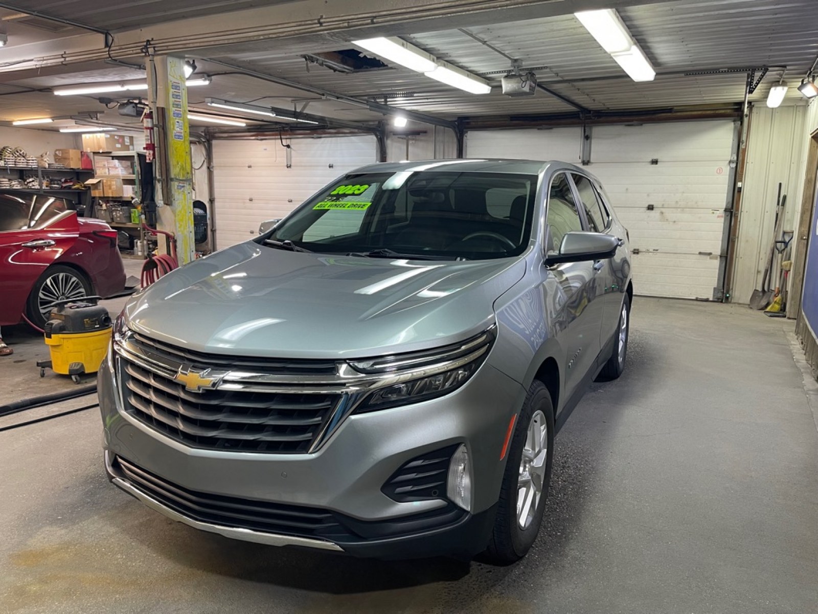 2023 GRAY CHEVROLET EQUINOX LT (3GNAXUEG7PS) with an 1.5L engine, Automatic transmission, located at 2525 S. Cushman, Fairbanks, AK, 99701, (907) 452-5707, 64.824036, -147.712311 - Photo#1