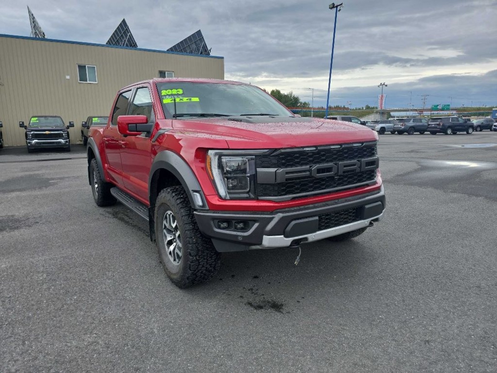 2023 RED FORD F150 RAPTOR RAPTOR (1FTFW1RG2PF) with an 3.5L engine, Automatic transmission, located at 2525 S. Cushman, Fairbanks, AK, 99701, (907) 452-5707, 64.824036, -147.712311 - Photo#0