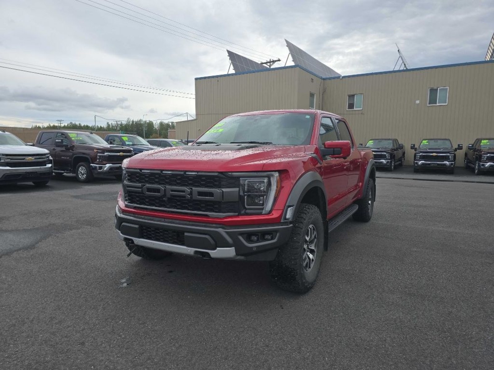 2023 RED FORD F150 RAPTOR RAPTOR (1FTFW1RG2PF) with an 3.5L engine, Automatic transmission, located at 2525 S. Cushman, Fairbanks, AK, 99701, (907) 452-5707, 64.824036, -147.712311 - Photo#1