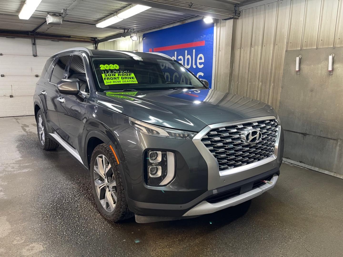 2020 GREY HYUNDAI PALISADE SEL (KM8R34HE6LU) with an 3.8L engine, Automatic transmission, located at 2525 S. Cushman, Fairbanks, AK, 99701, (907) 452-5707, 64.824036, -147.712311- Photo#0