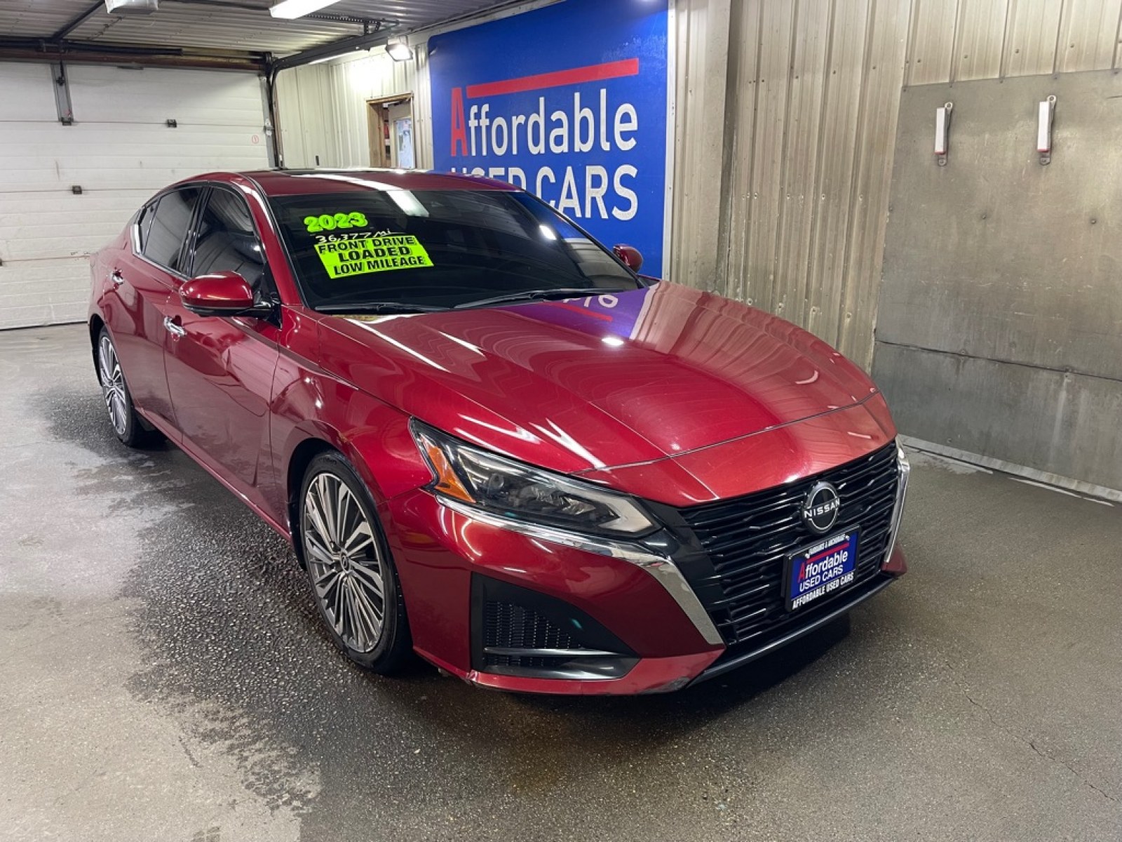 2023 RED NISSAN ALTIMA SL (1N4BL4EV3PN) with an 2.5L engine, Continuously Variable transmission, located at 2525 S. Cushman, Fairbanks, AK, 99701, (907) 452-5707, 64.824036, -147.712311 - Photo#0