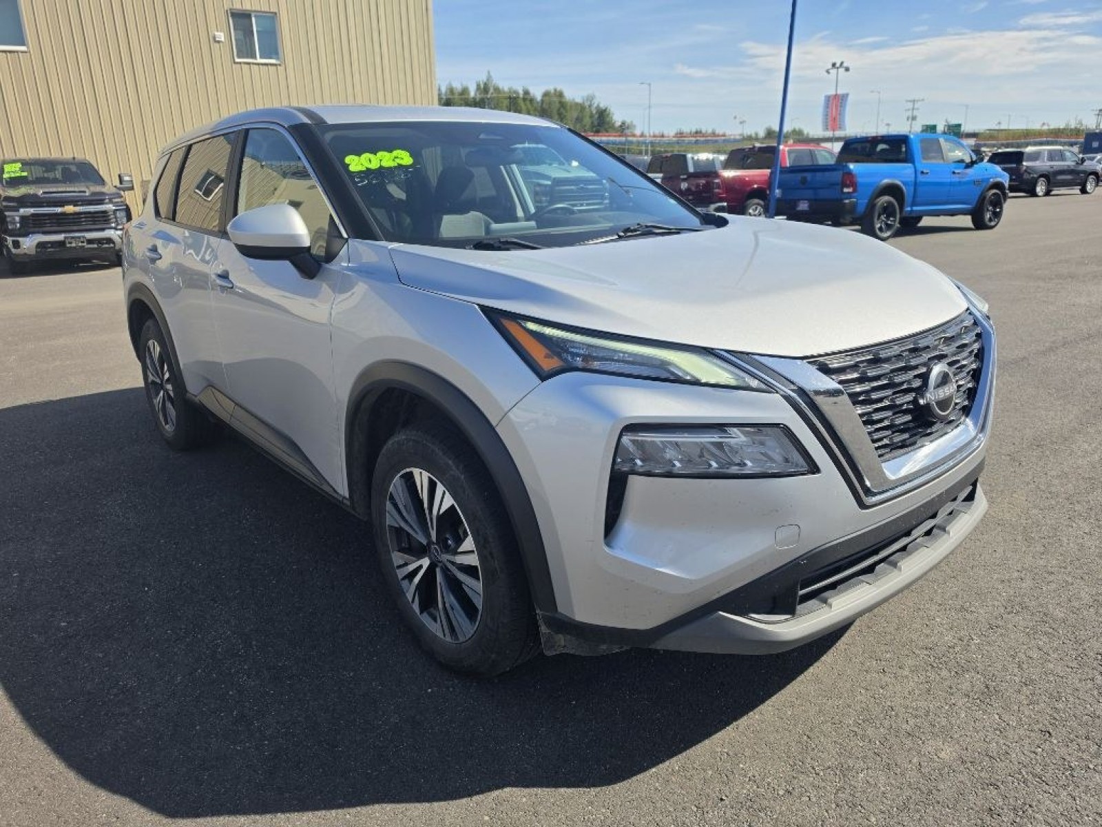 2023 SILVER NISSAN ROGUE SV (5N1BT3BB1PC) with an 1.5L engine, Continuously Variable transmission, located at 2525 S. Cushman, Fairbanks, AK, 99701, (907) 452-5707, 64.824036, -147.712311 - Photo#0