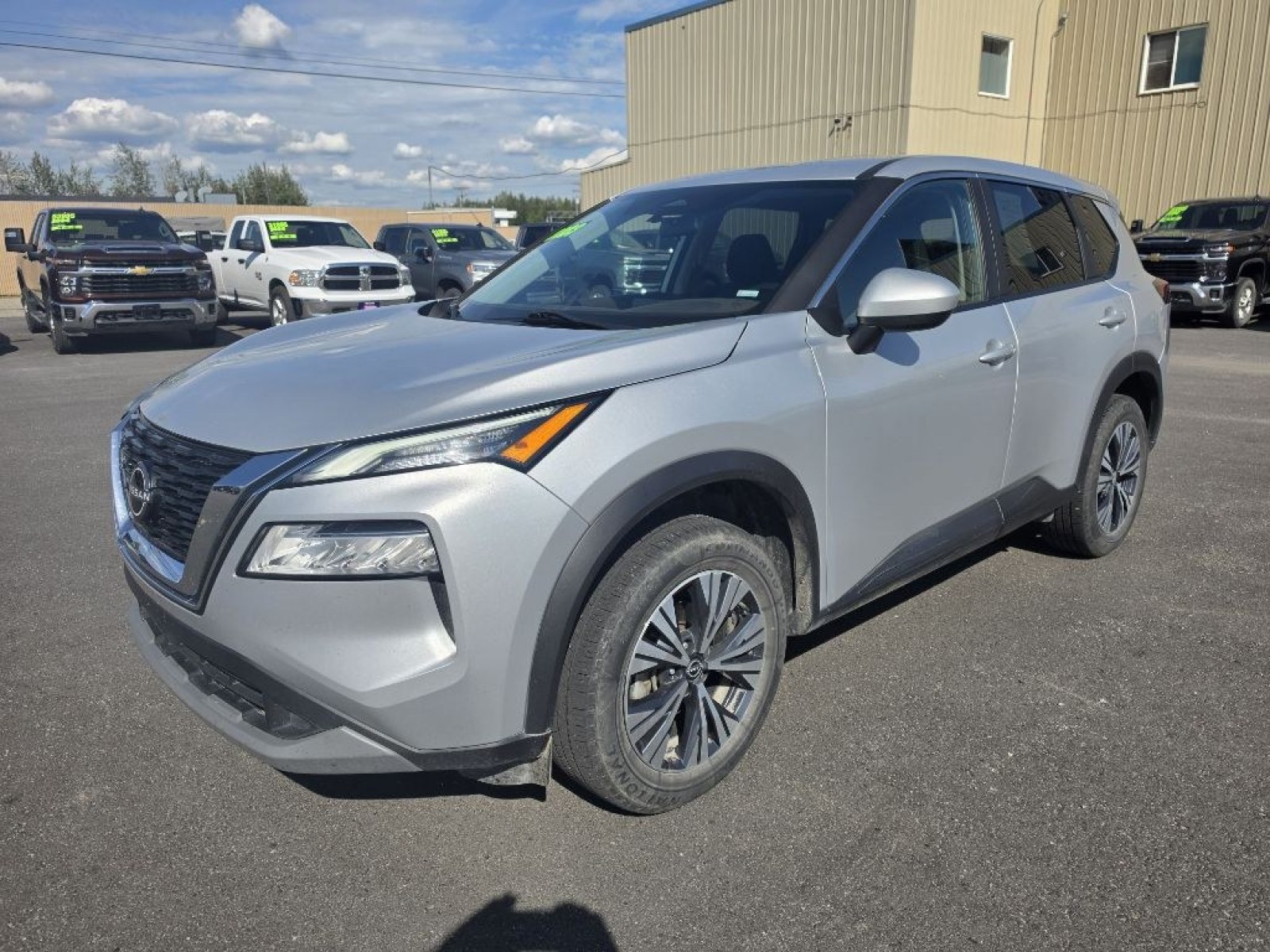 2023 SILVER NISSAN ROGUE SV (5N1BT3BB1PC) with an 1.5L engine, Continuously Variable transmission, located at 2525 S. Cushman, Fairbanks, AK, 99701, (907) 452-5707, 64.824036, -147.712311 - Photo#1