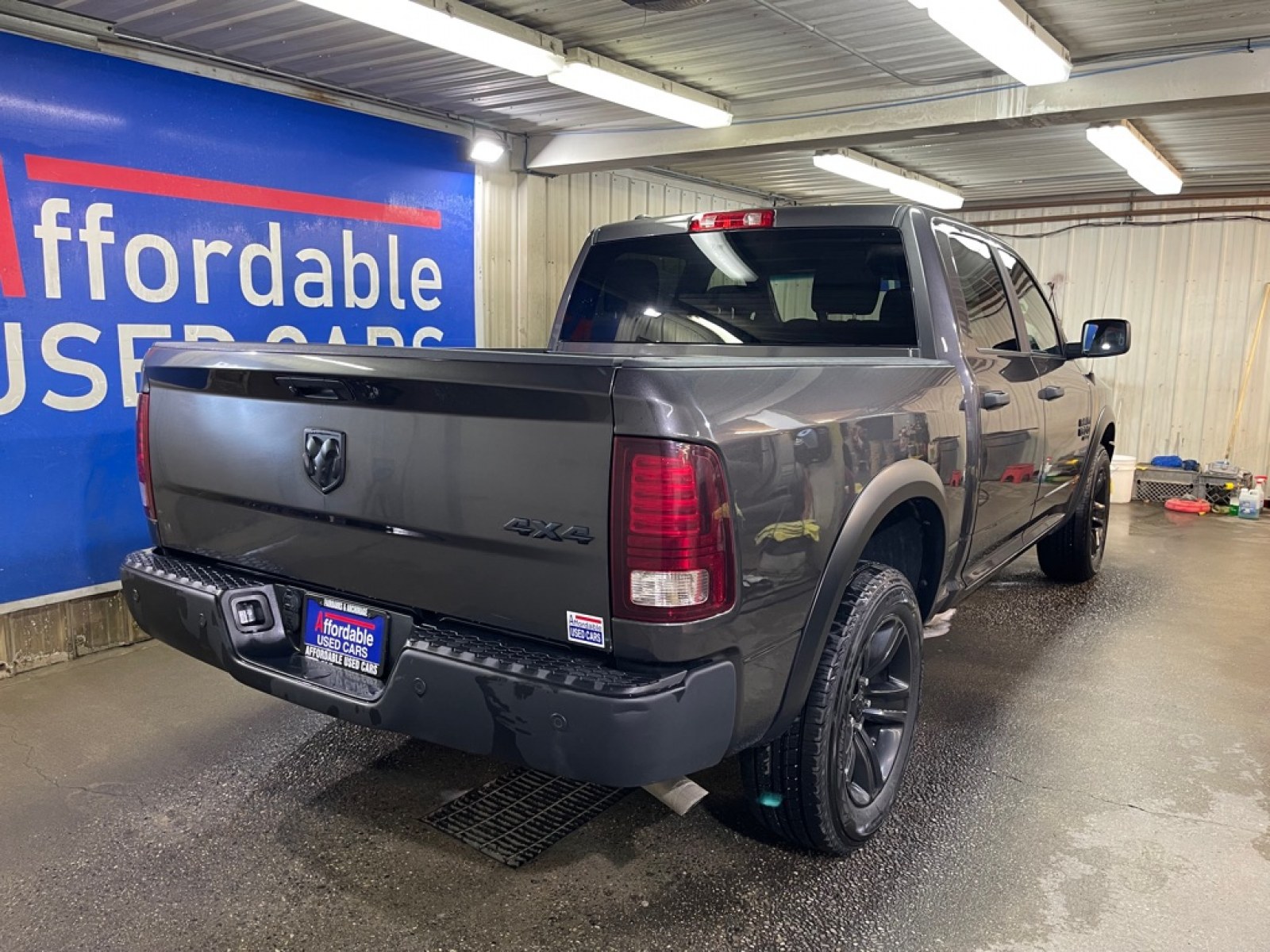 2024 BLACK RAM 1500 CLASSIC SLT (1C6RR7LGXRS) with an 3.6L engine, Automatic transmission, located at 2525 S. Cushman, Fairbanks, AK, 99701, (907) 452-5707, 64.824036, -147.712311 - Photo#2