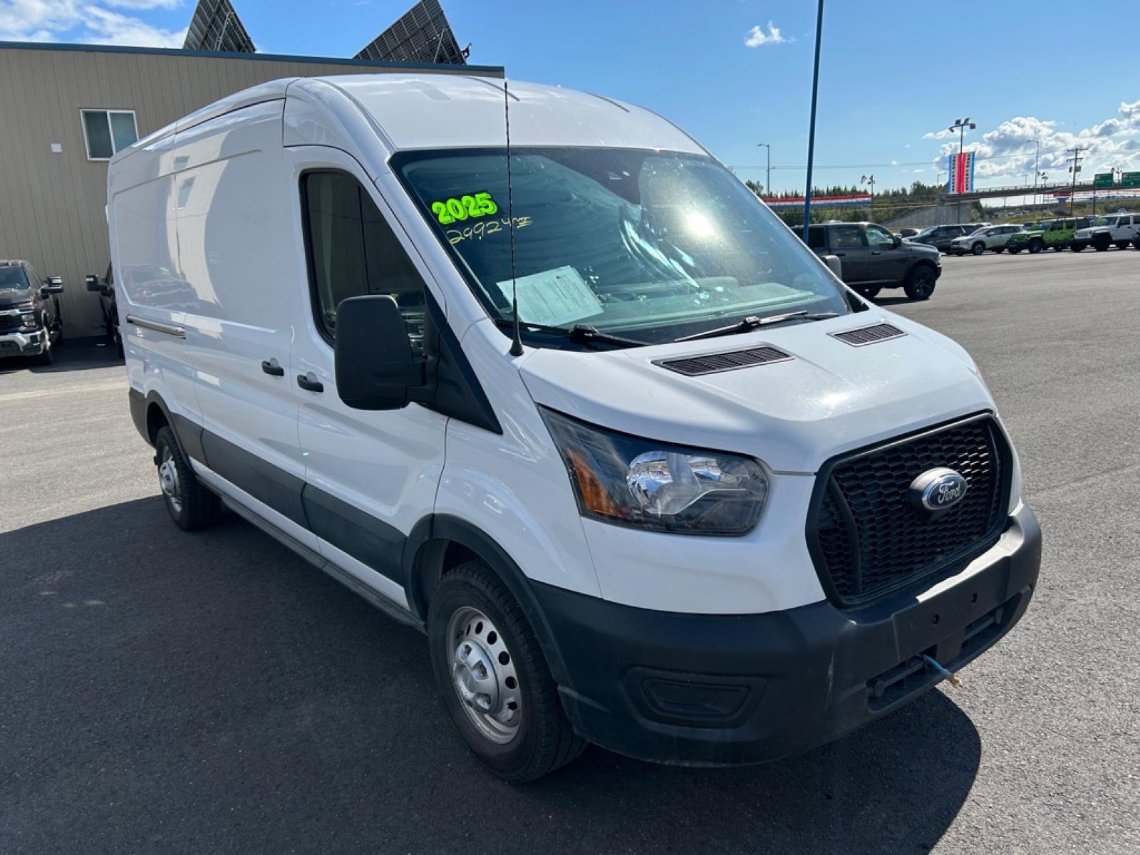 2025 WHITE FORD TRANSIT T-250 (1FTBR2C81SK) with an 3.5L engine, Automatic transmission, located at 2525 S. Cushman, Fairbanks, AK, 99701, (907) 452-5707, 64.824036, -147.712311 - Photo#1