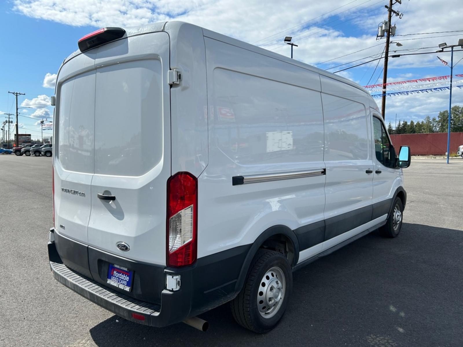 2025 WHITE FORD TRANSIT T-250 (1FTBR2C81SK) with an 3.5L engine, Automatic transmission, located at 2525 S. Cushman, Fairbanks, AK, 99701, (907) 452-5707, 64.824036, -147.712311 - Photo#2