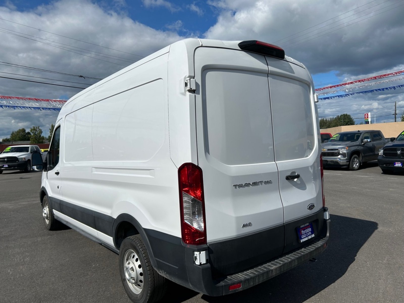 2025 WHITE FORD TRANSIT T-250 (1FTBR2C81SK) with an 3.5L engine, Automatic transmission, located at 2525 S. Cushman, Fairbanks, AK, 99701, (907) 452-5707, 64.824036, -147.712311 - Photo#3
