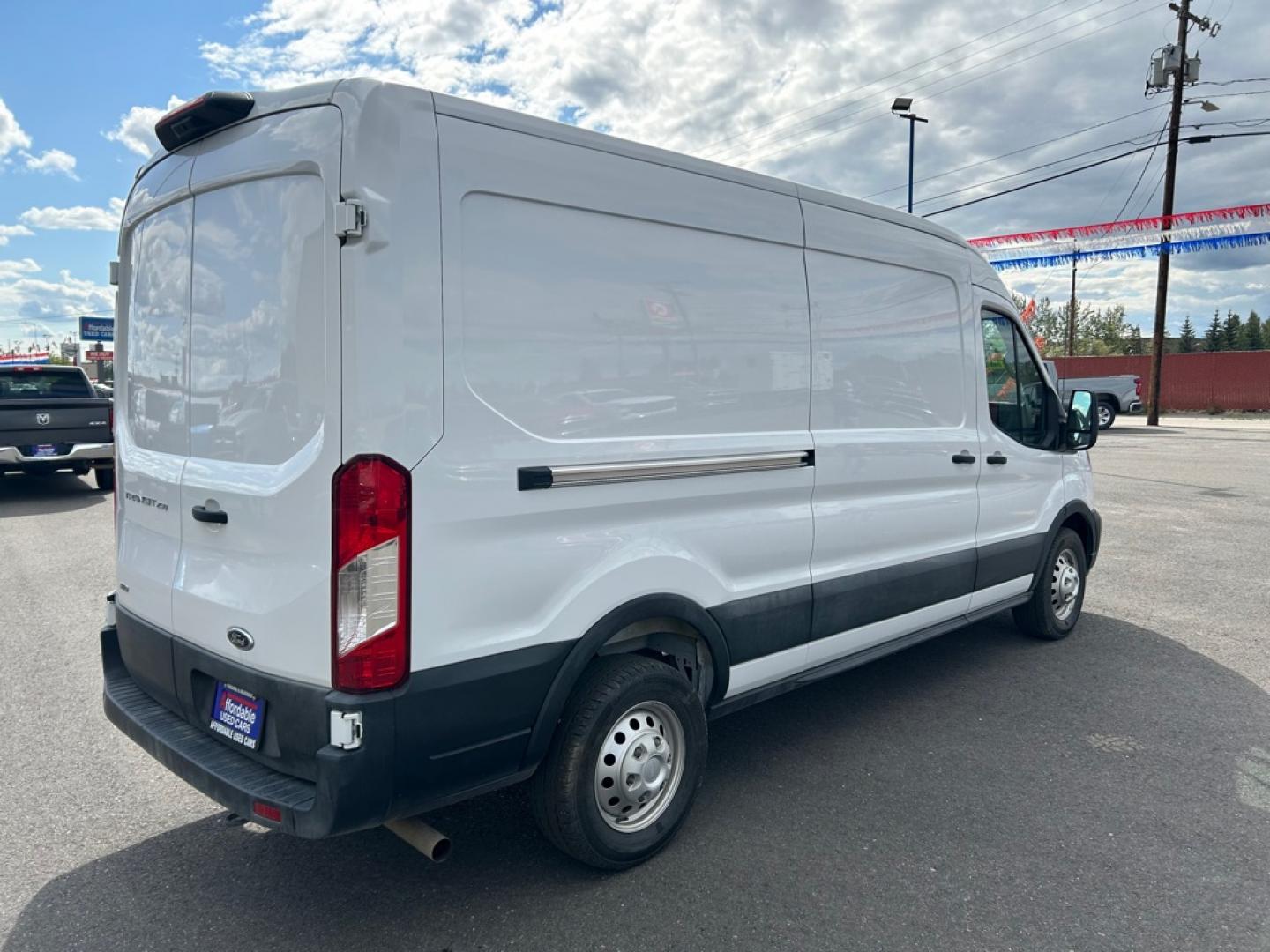 2025 WHITE FORD TRANSIT T-250 (1FTBR2C89SK) with an 3.5L engine, Automatic transmission, located at 2525 S. Cushman, Fairbanks, AK, 99701, (907) 452-5707, 64.824036, -147.712311- Photo#2
