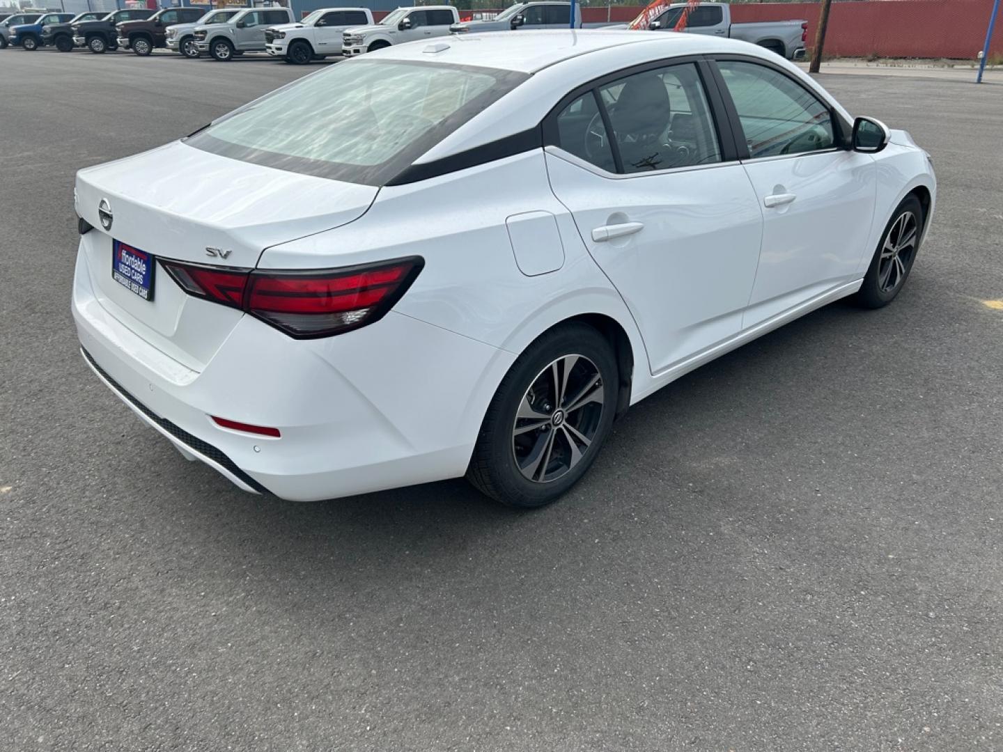 2023 WHITE NISSAN SENTRA SV (3N1AB8CV6PY) with an 2.0L engine, Continuously Variable transmission, located at 2525 S. Cushman, Fairbanks, AK, 99701, (907) 452-5707, 64.824036, -147.712311- Photo#2