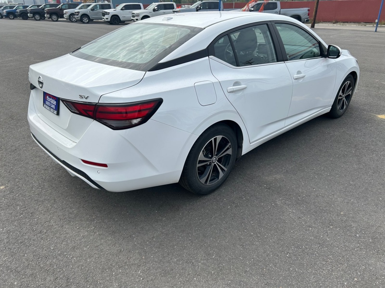 2023 WHITE NISSAN SENTRA SV (3N1AB8CV6PY) with an 2.0L engine, Continuously Variable transmission, located at 2525 S. Cushman, Fairbanks, AK, 99701, (907) 452-5707, 64.824036, -147.712311 - Photo#2