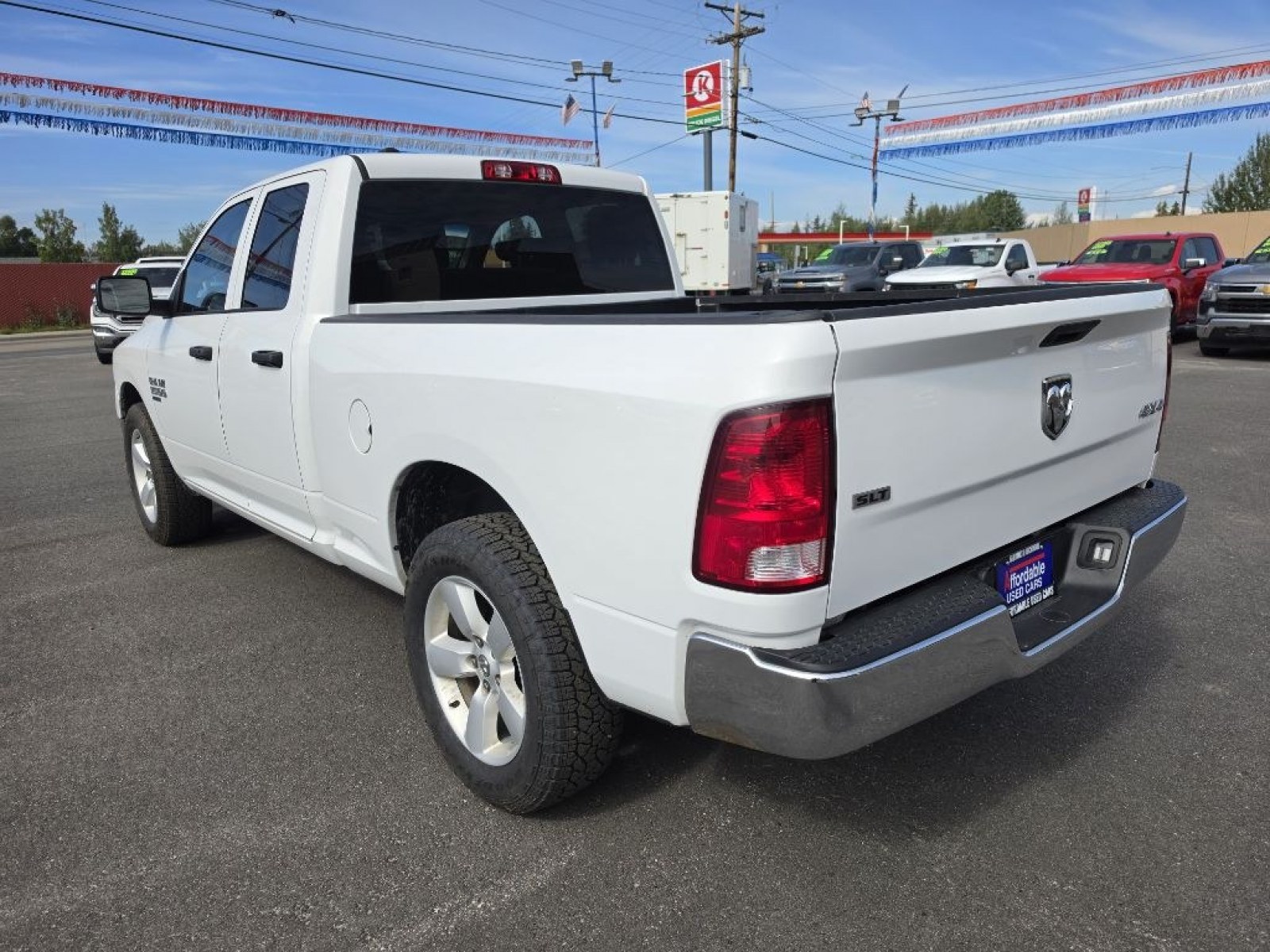 2024 WHITE RAM 1500 CLASSIC SLT (1C6RR7GG3RS) with an 3.6L engine, Automatic transmission, located at 2525 S. Cushman, Fairbanks, AK, 99701, (907) 452-5707, 64.824036, -147.712311 - Photo#0
