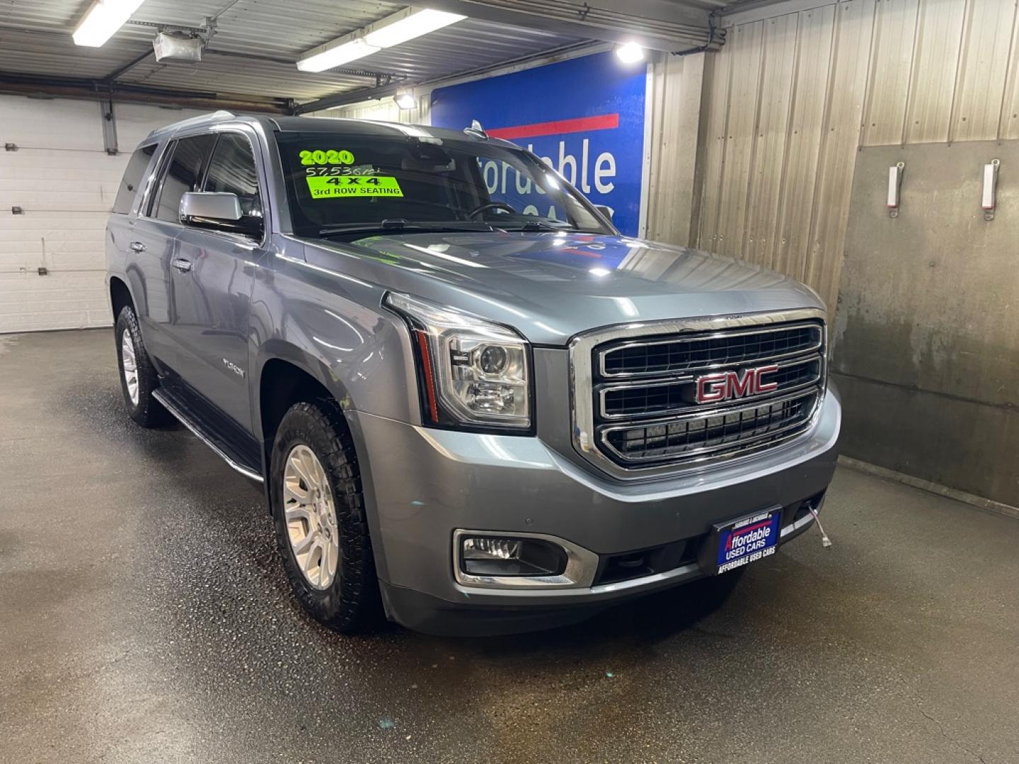 2020 SILVER GMC YUKON SLE (1GKS2AKC2LR) with an 5.3L engine, Automatic transmission, located at 2525 S. Cushman, Fairbanks, AK, 99701, (907) 452-5707, 64.824036, -147.712311- Photo#0