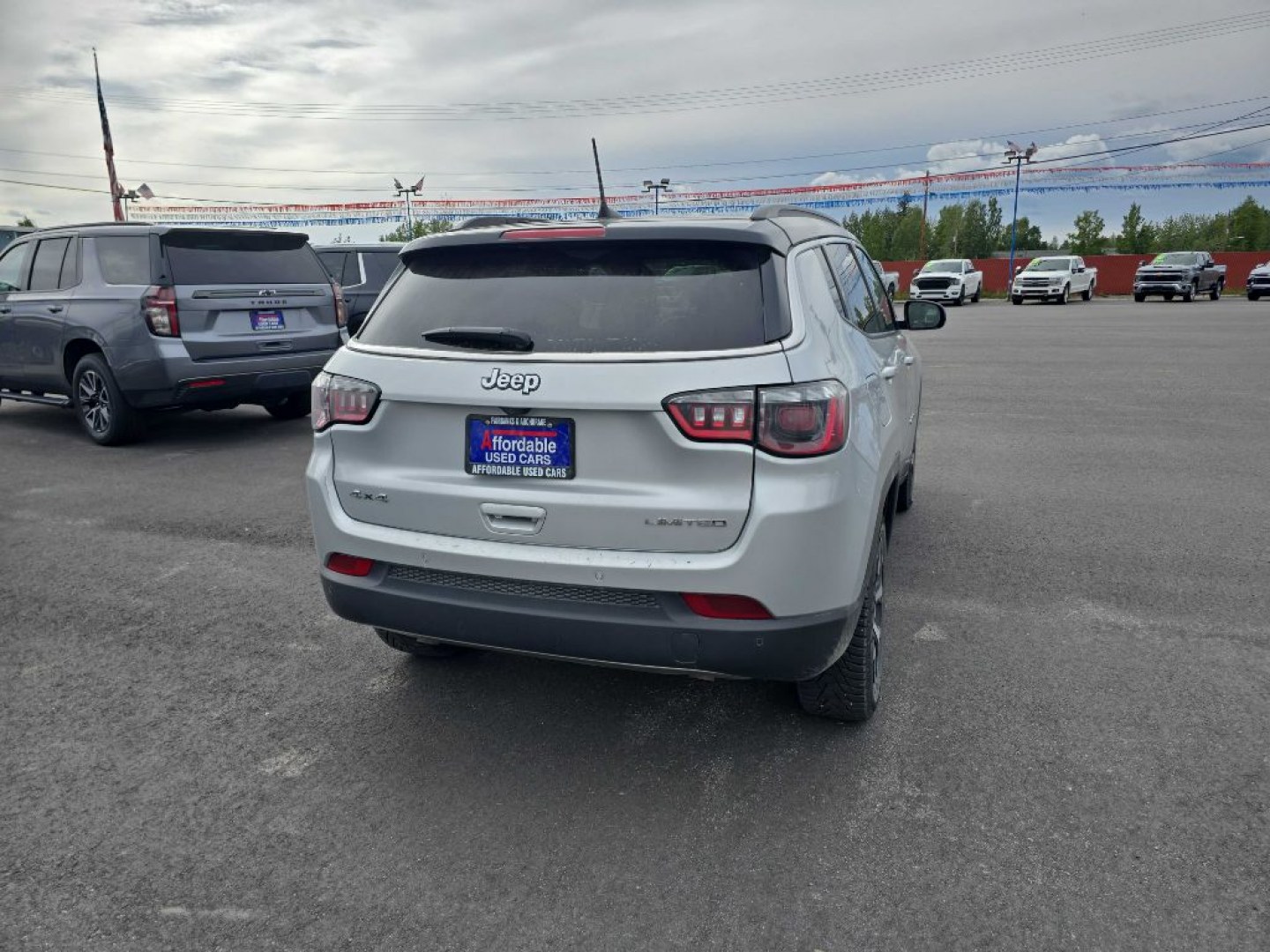 2024 SILVER JEEP COMPASS LIMITED (3C4NJDCN3RT) with an 2.0L engine, Automatic transmission, located at 2525 S. Cushman, Fairbanks, AK, 99701, (907) 452-5707, 64.824036, -147.712311- Photo#1