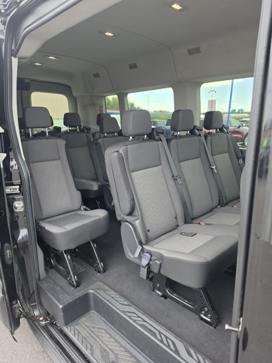 2024 BLACK FORD TRANSIT 15 PASS T-350 (1FBAX2C8XRK) with an 3.5L engine, Automatic transmission, located at 2525 S. Cushman, Fairbanks, AK, 99701, (907) 452-5707, 64.824036, -147.712311 - Photo#5