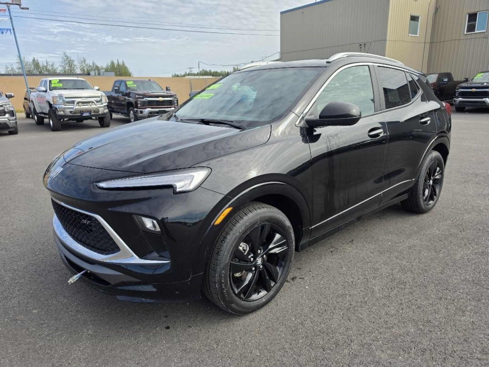 2024 BLACK BUICK ENCORE GX SPORT TOURING (KL4AMESLXRB) with an 1.3L engine, Automatic transmission, located at 2525 S. Cushman, Fairbanks, AK, 99701, (907) 452-5707, 64.824036, -147.712311 - Photo#2