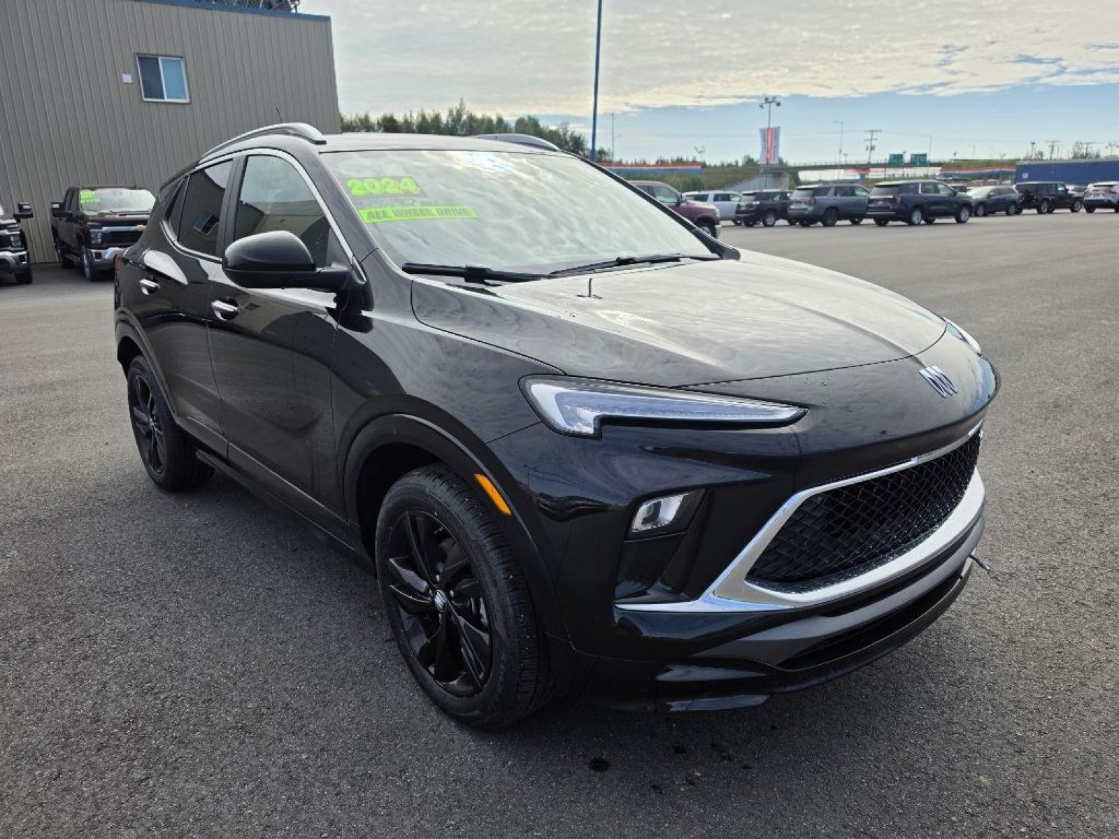 2024 BLACK BUICK ENCORE GX SPORT TOURING (KL4AMESLXRB) with an 1.3L engine, Automatic transmission, located at 2525 S. Cushman, Fairbanks, AK, 99701, (907) 452-5707, 64.824036, -147.712311 - Photo#3