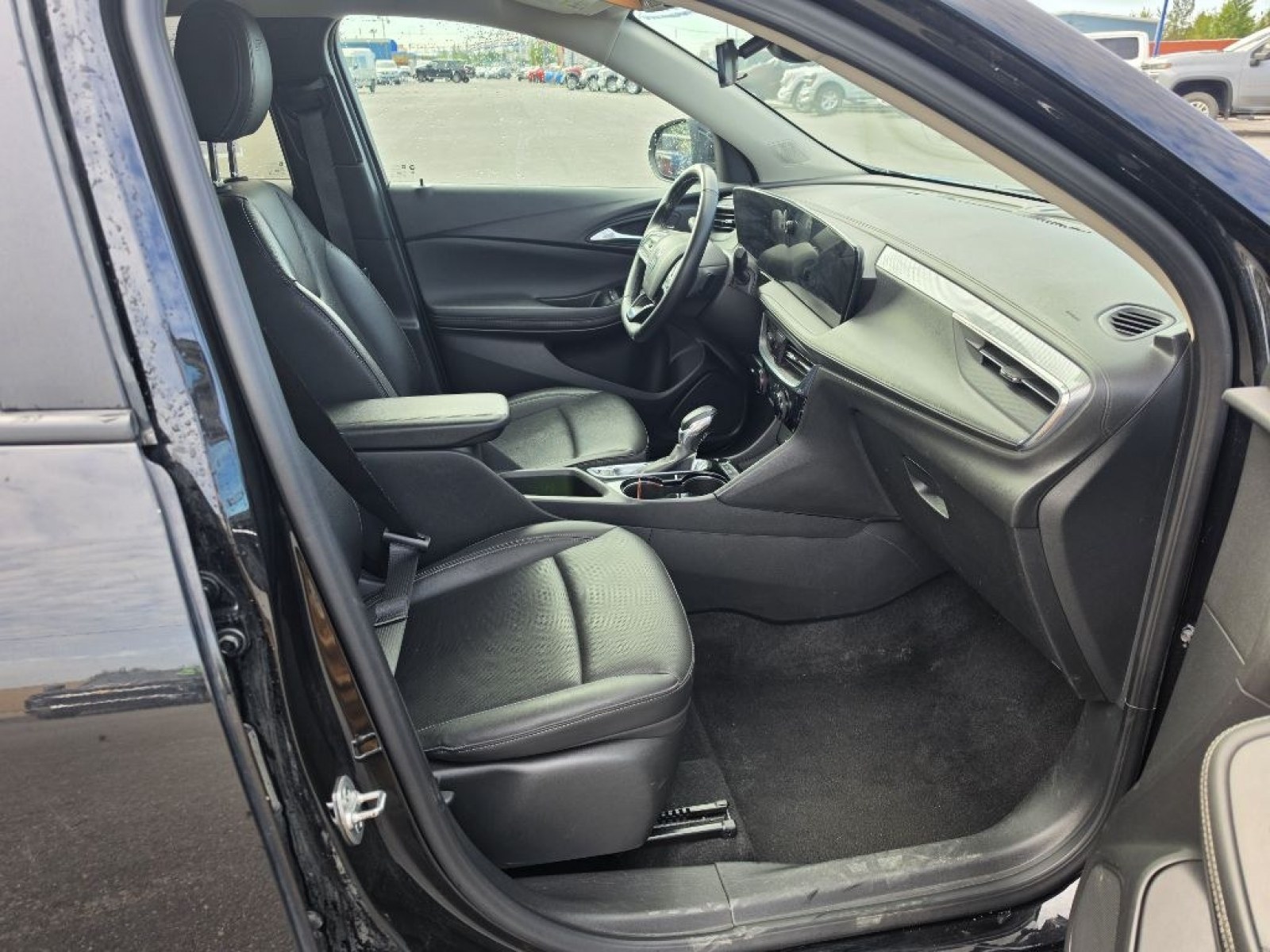 2024 BLACK BUICK ENCORE GX SPORT TOURING (KL4AMESLXRB) with an 1.3L engine, Automatic transmission, located at 2525 S. Cushman, Fairbanks, AK, 99701, (907) 452-5707, 64.824036, -147.712311 - Photo#4