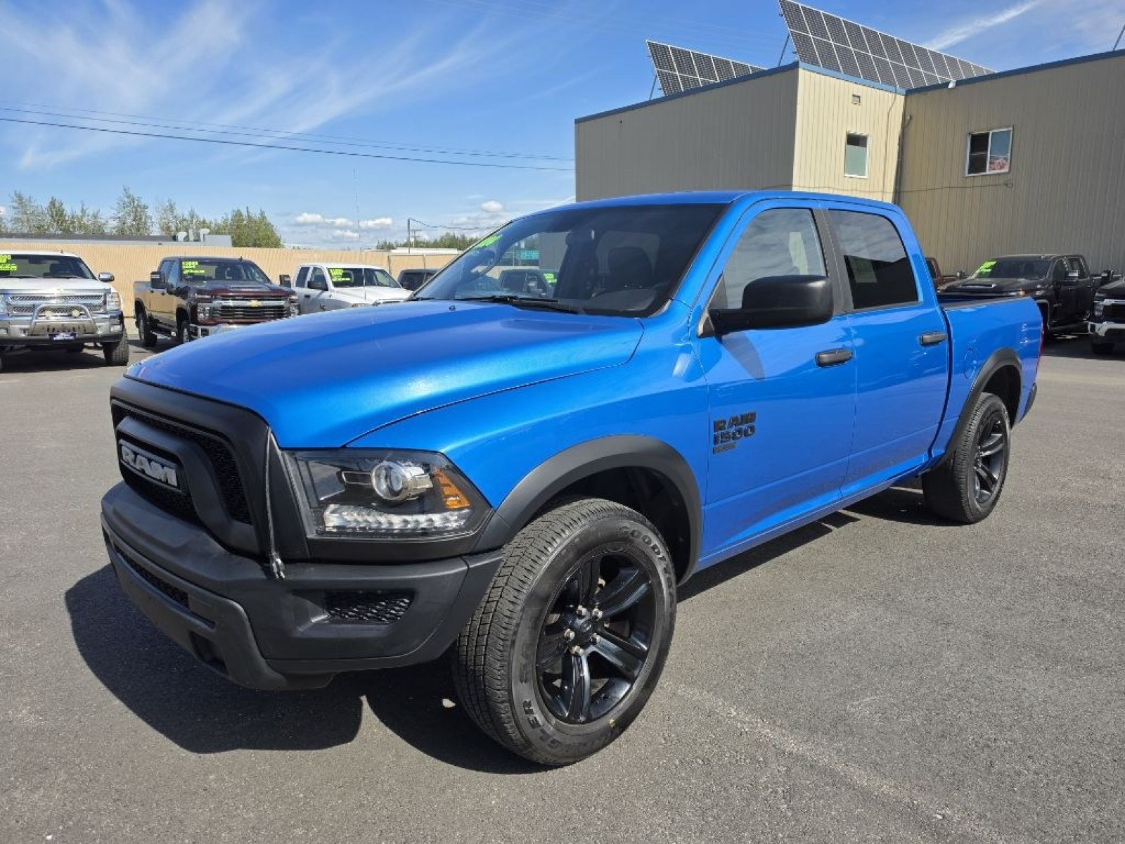 2024 BLUE RAM 1500 CLASSIC SLT (1C6RR7LG8RS) with an 3.6L engine, Automatic transmission, located at 2525 S. Cushman, Fairbanks, AK, 99701, (907) 452-5707, 64.824036, -147.712311 - Photo#1