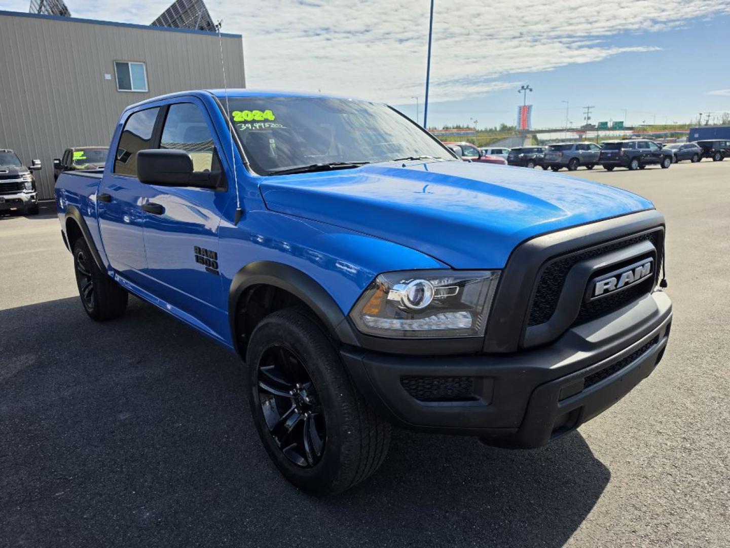 2024 BLUE RAM 1500 CLASSIC SLT (1C6RR7LG8RS) with an 3.6L engine, Automatic transmission, located at 2525 S. Cushman, Fairbanks, AK, 99701, (907) 452-5707, 64.824036, -147.712311- Photo#0