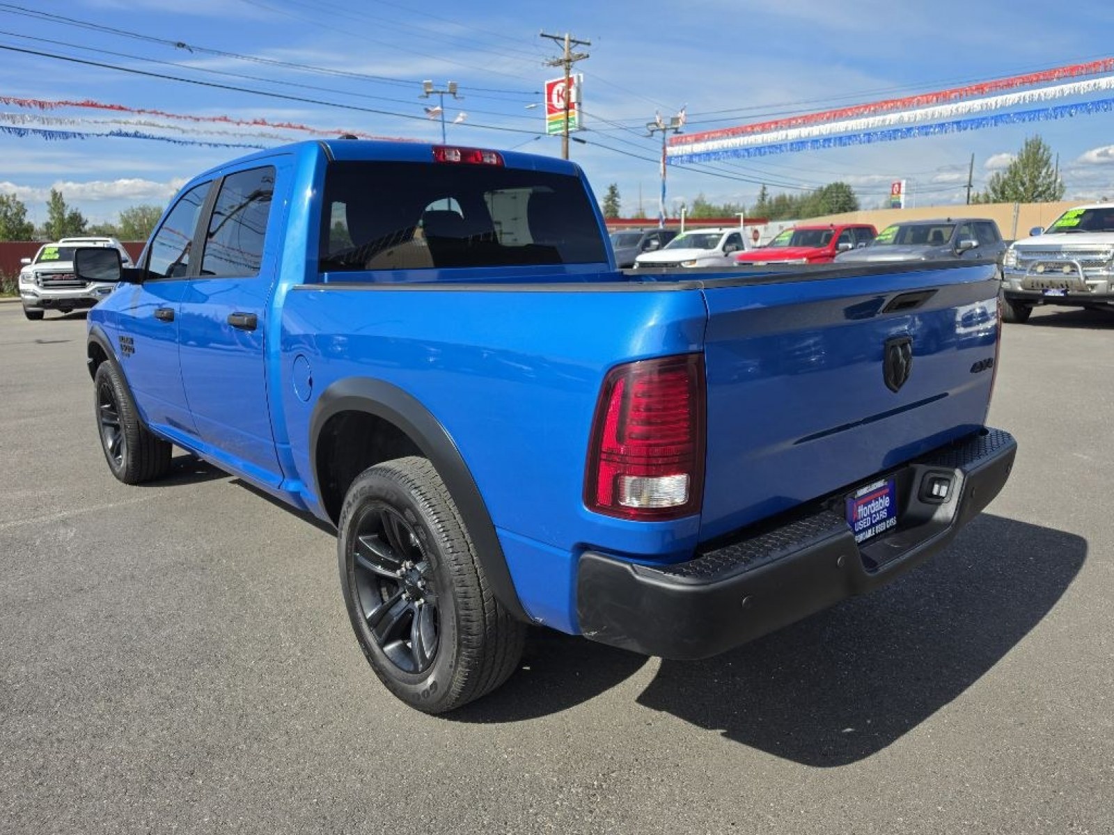 2024 BLUE RAM 1500 CLASSIC SLT (1C6RR7LG8RS) with an 3.6L engine, Automatic transmission, located at 2525 S. Cushman, Fairbanks, AK, 99701, (907) 452-5707, 64.824036, -147.712311 - Photo#4