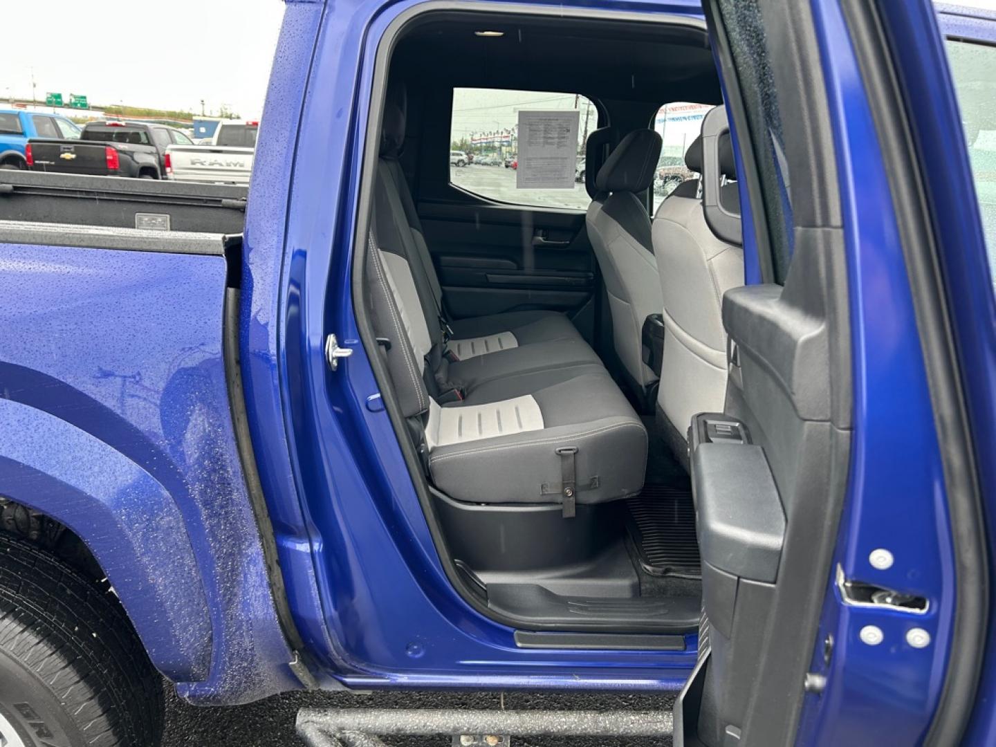 2025 BLUE TOYOTA TACOMA DOUBLE CAB (3TMLB5JN9SM) with an 2.4L engine, Automatic transmission, located at 2525 S. Cushman, Fairbanks, AK, 99701, (907) 452-5707, 64.824036, -147.712311- Photo#5
